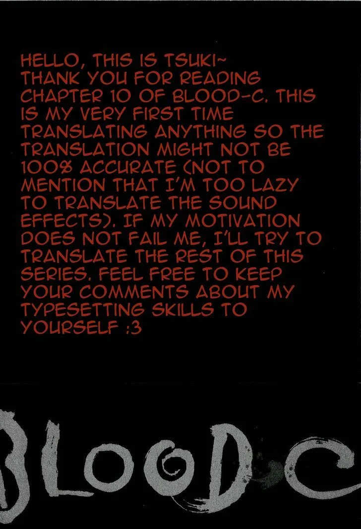 Blood-C Chapter 10 page 47