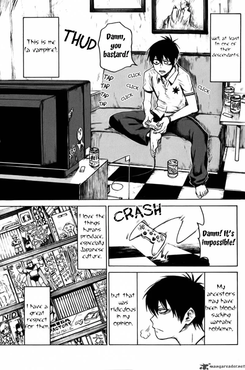 Blood Lad Chapter 1 page 7