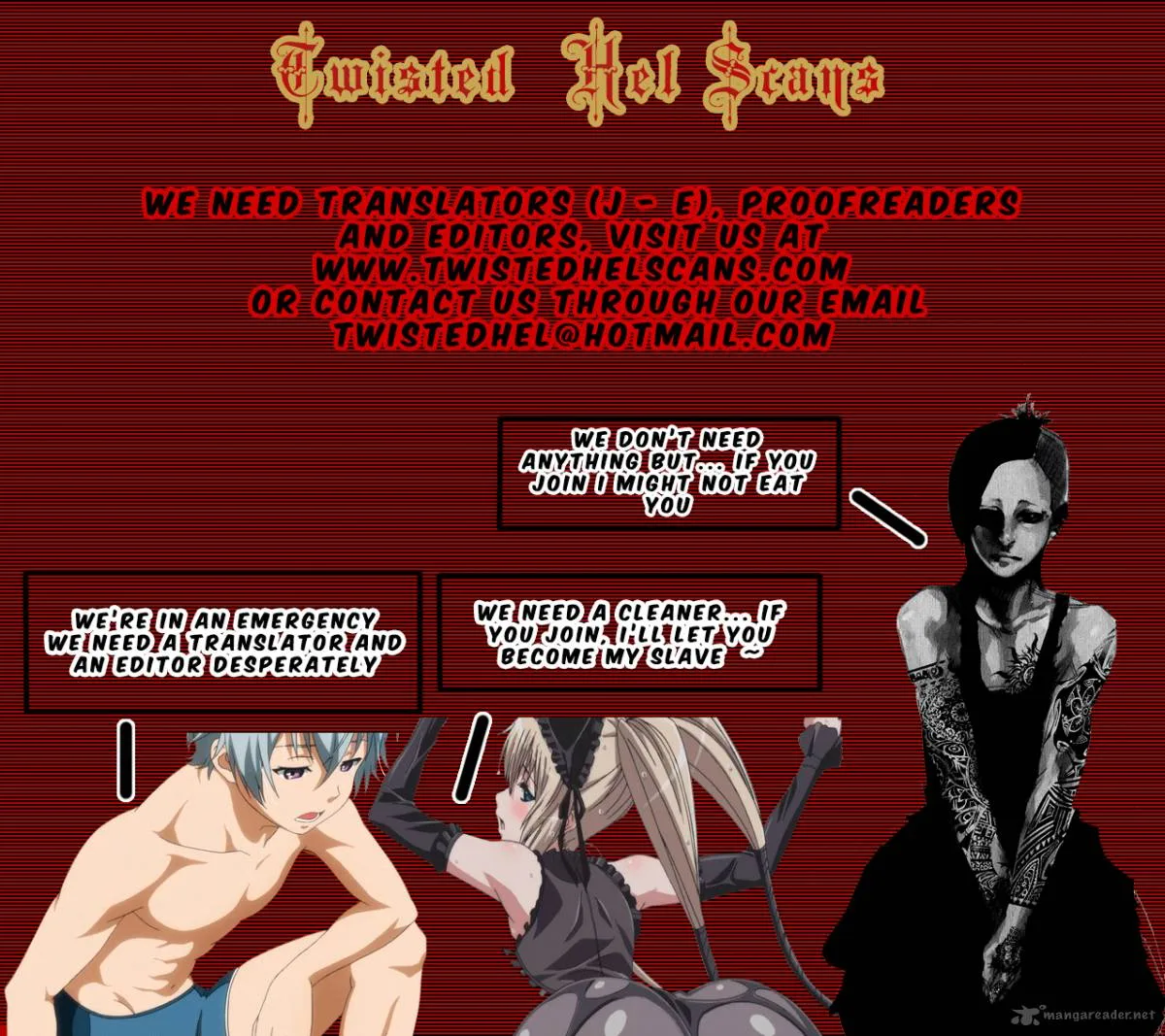 Blood Lad Chapter 32 page 1