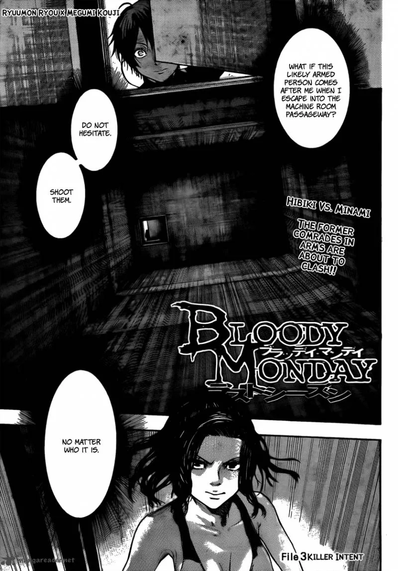 Bloody Monday Last Season Chapter 3 page 1