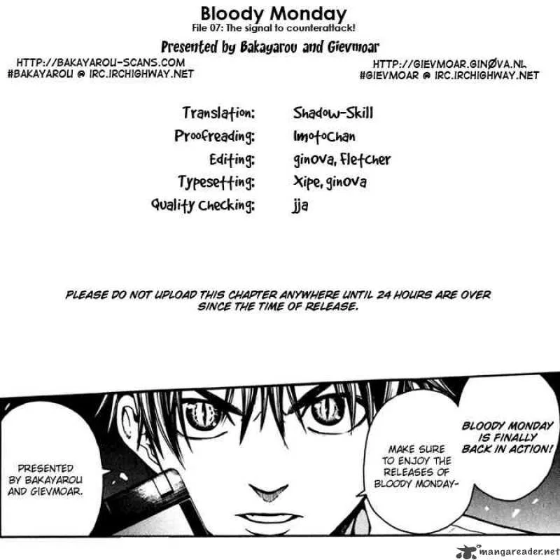 Bloody Monday Chapter 7 page 23