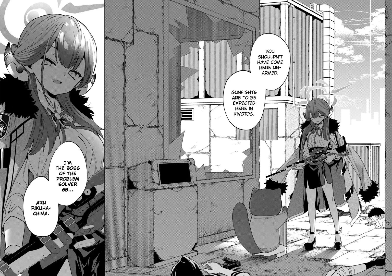 Blue Archive: Benriya 68 Gyoumu Nisshi Chapter 1 page 2