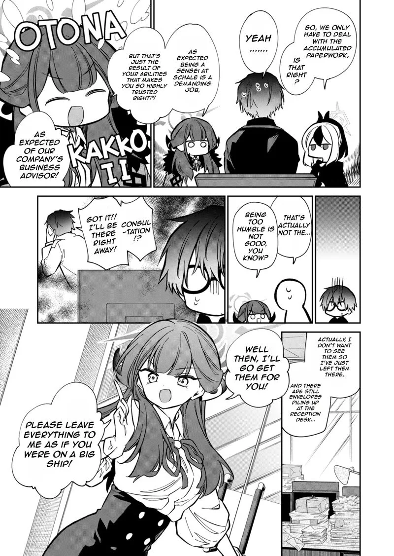 Blue Archive: Benriya 68 Gyoumu Nisshi Chapter 14 page 9