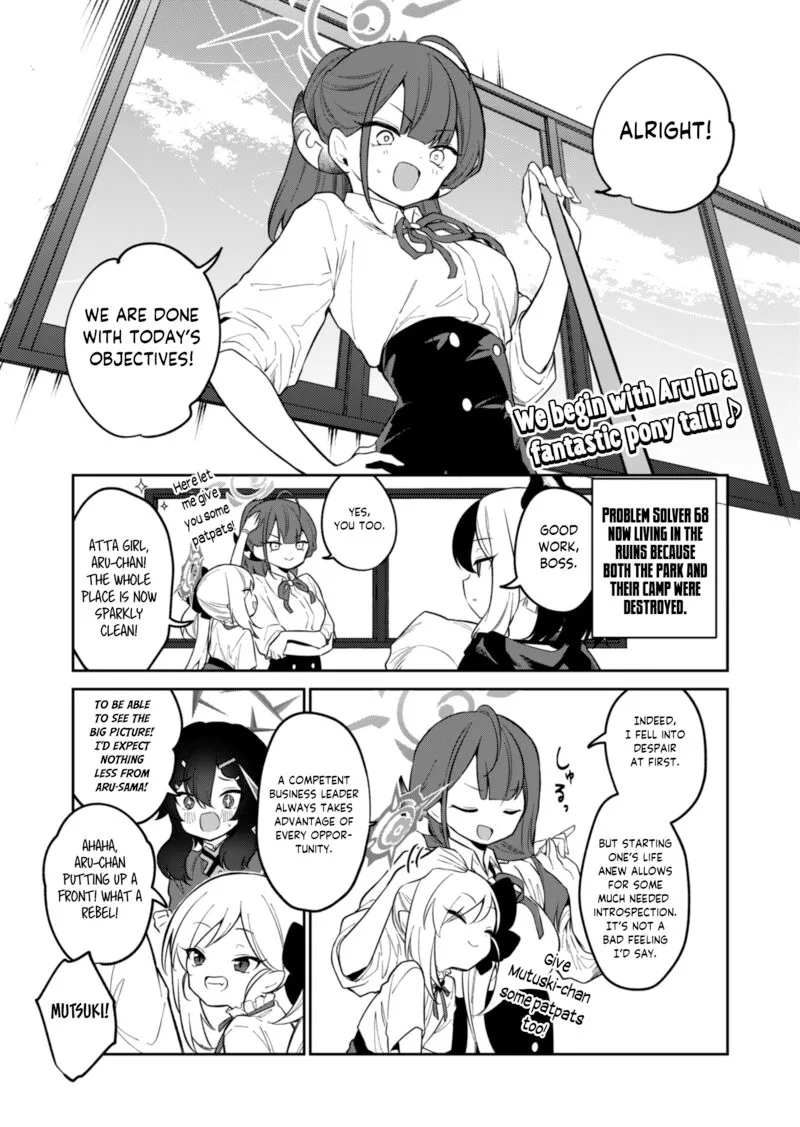 Blue Archive: Benriya 68 Gyoumu Nisshi Chapter 4 page 1