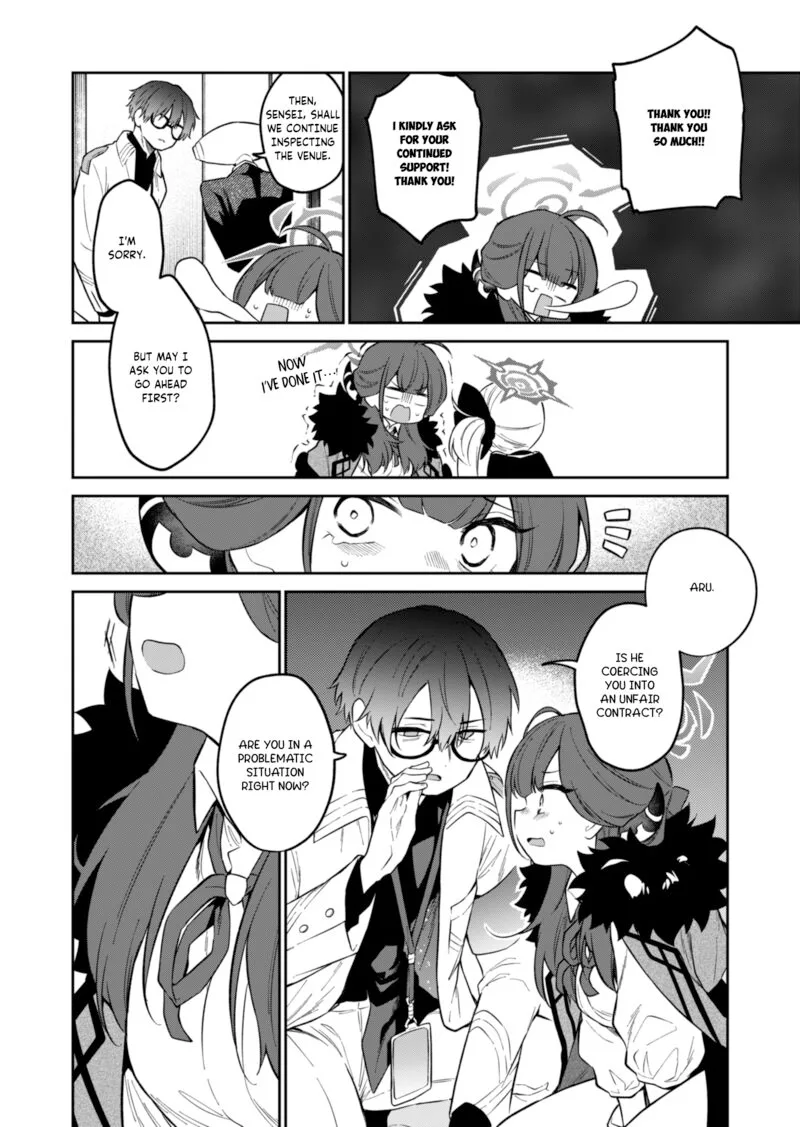 Blue Archive: Benriya 68 Gyoumu Nisshi Chapter 6 page 8