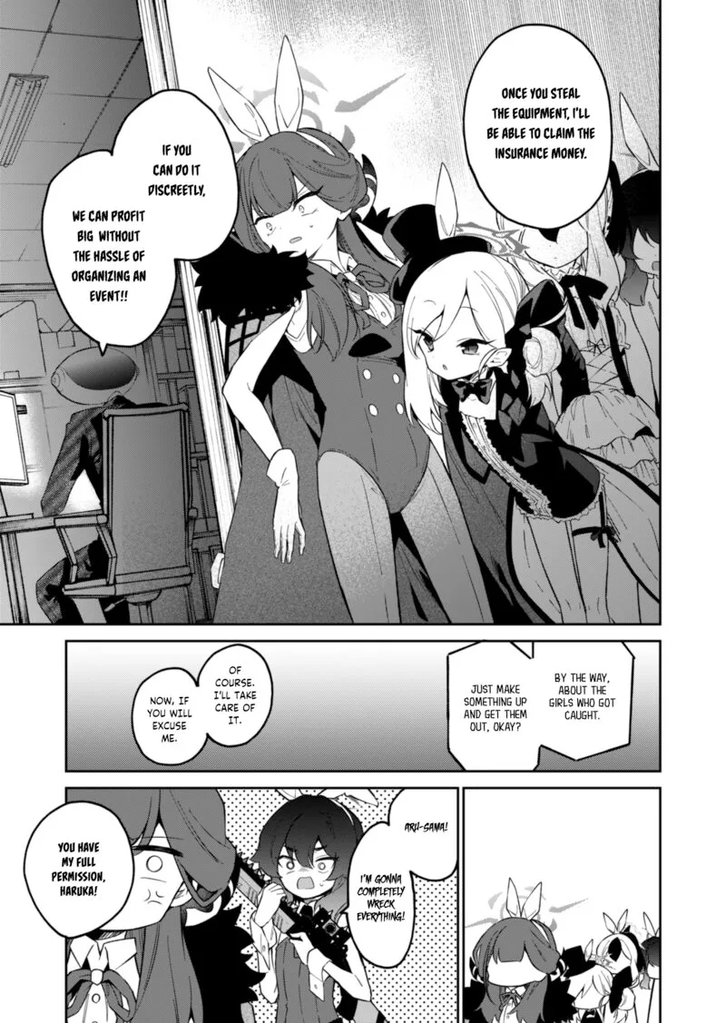 Blue Archive: Benriya 68 Gyoumu Nisshi Chapter 9.1 page 3