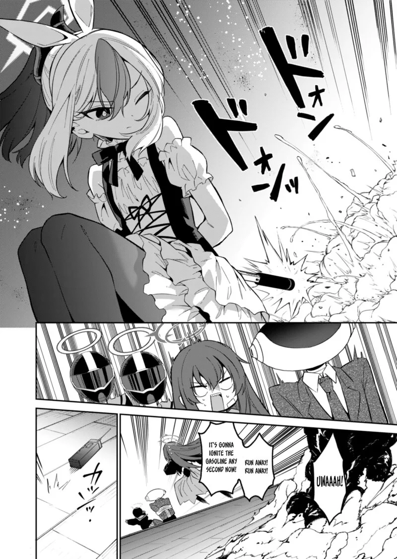 Blue Archive: Benriya 68 Gyoumu Nisshi Chapter 9.1 page 16