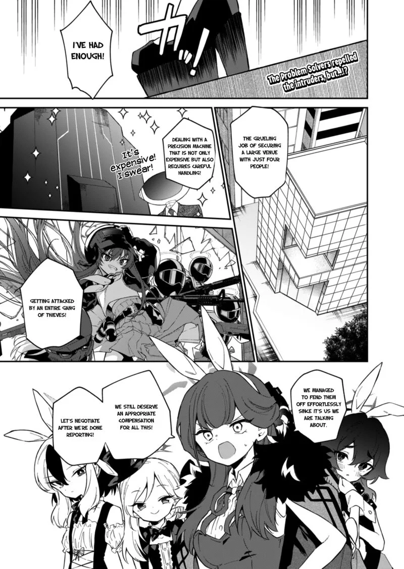 Blue Archive: Benriya 68 Gyoumu Nisshi Chapter 9.1 page 1