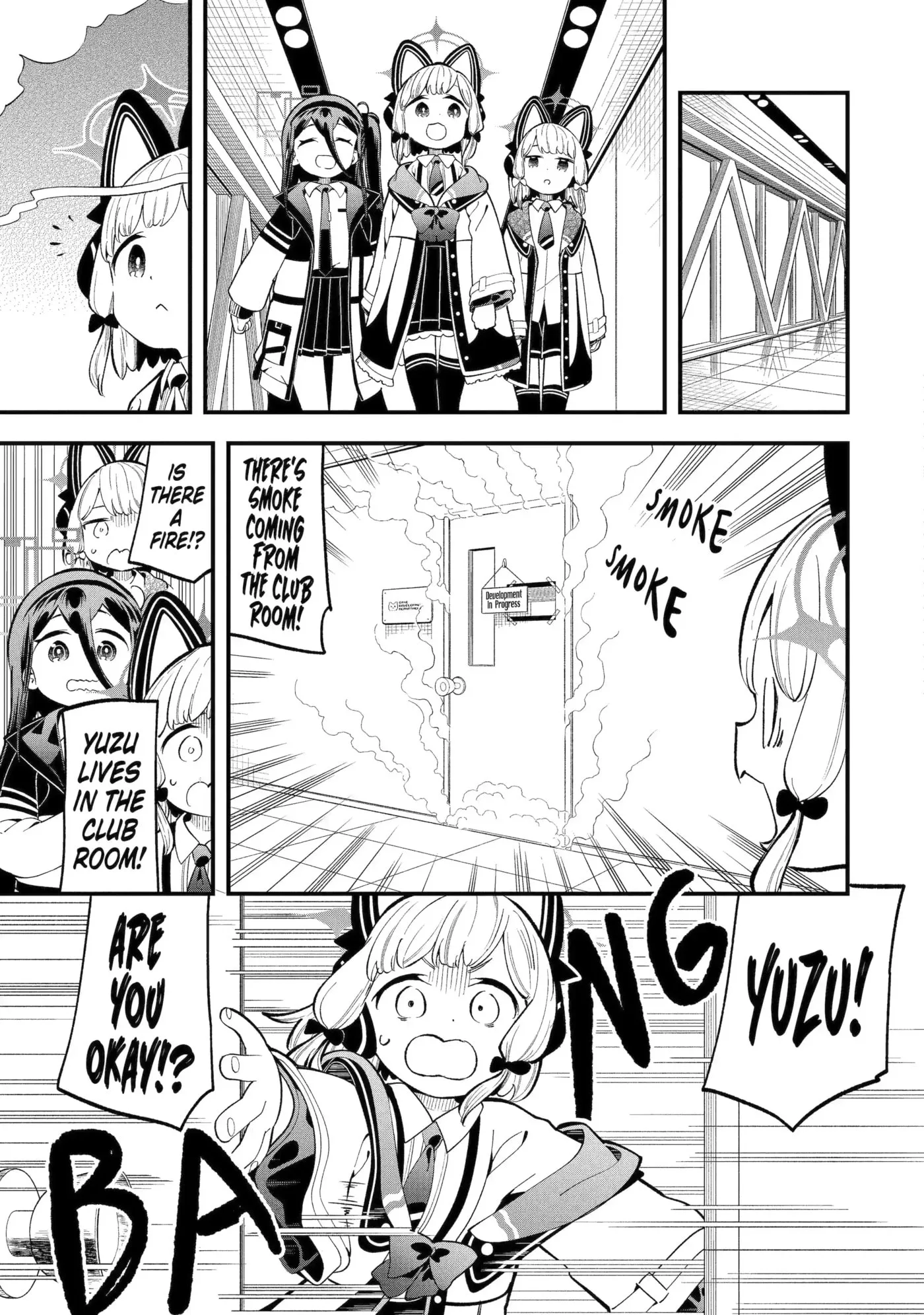Blue Archive: Game Kaihatsubu Daibouken! Chapter 10 page 5