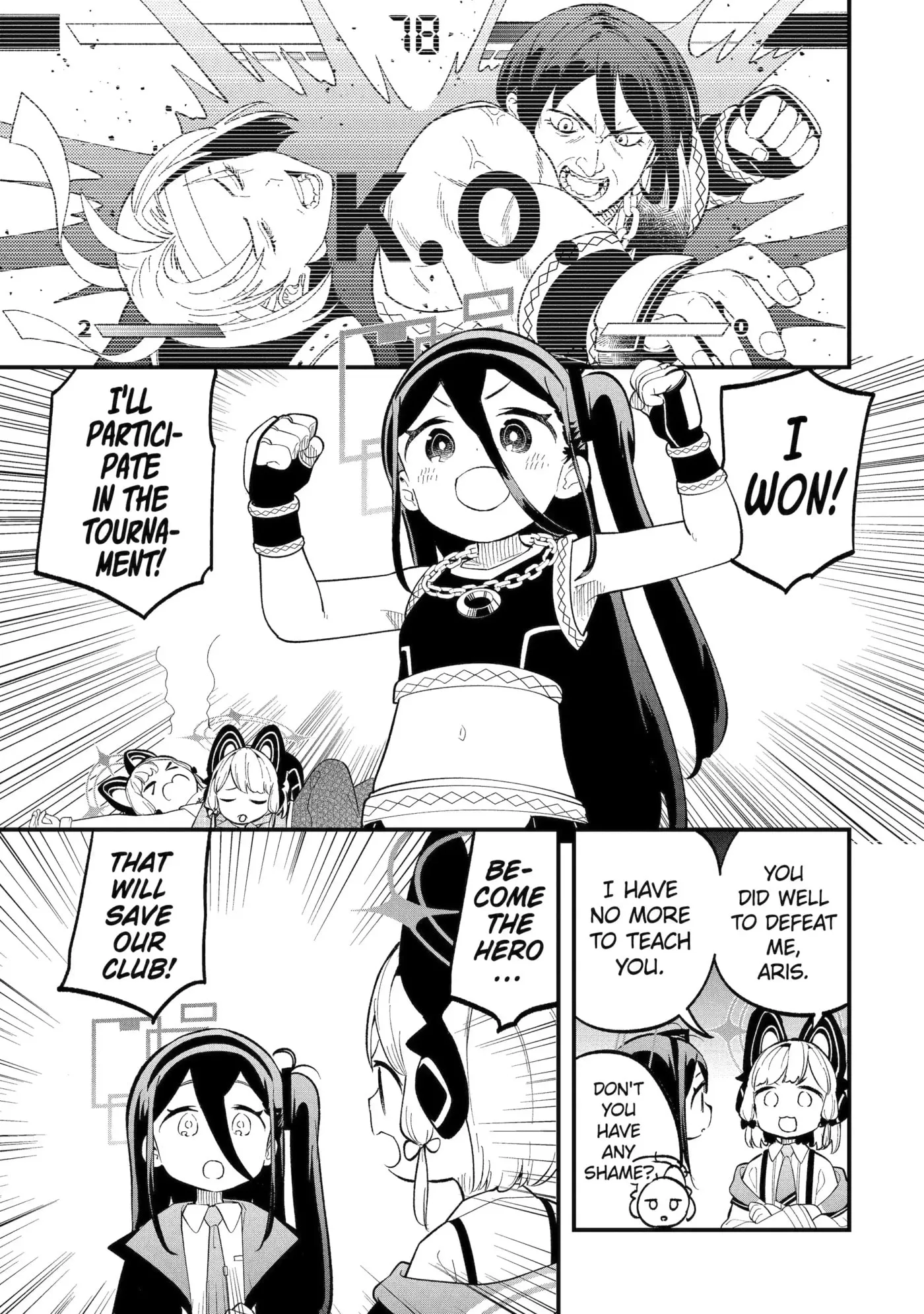 Blue Archive: Game Kaihatsubu Daibouken! Chapter 11 page 7