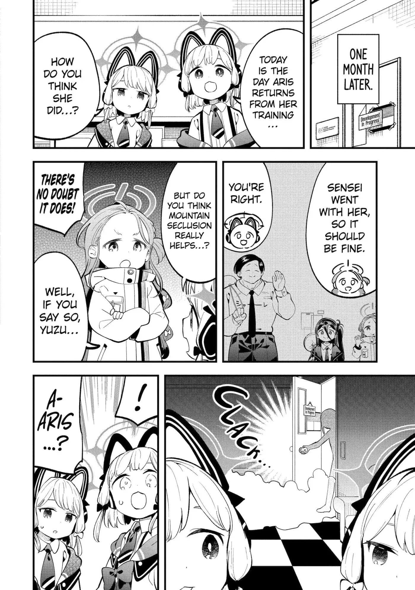 Blue Archive: Game Kaihatsubu Daibouken! Chapter 11 page 10
