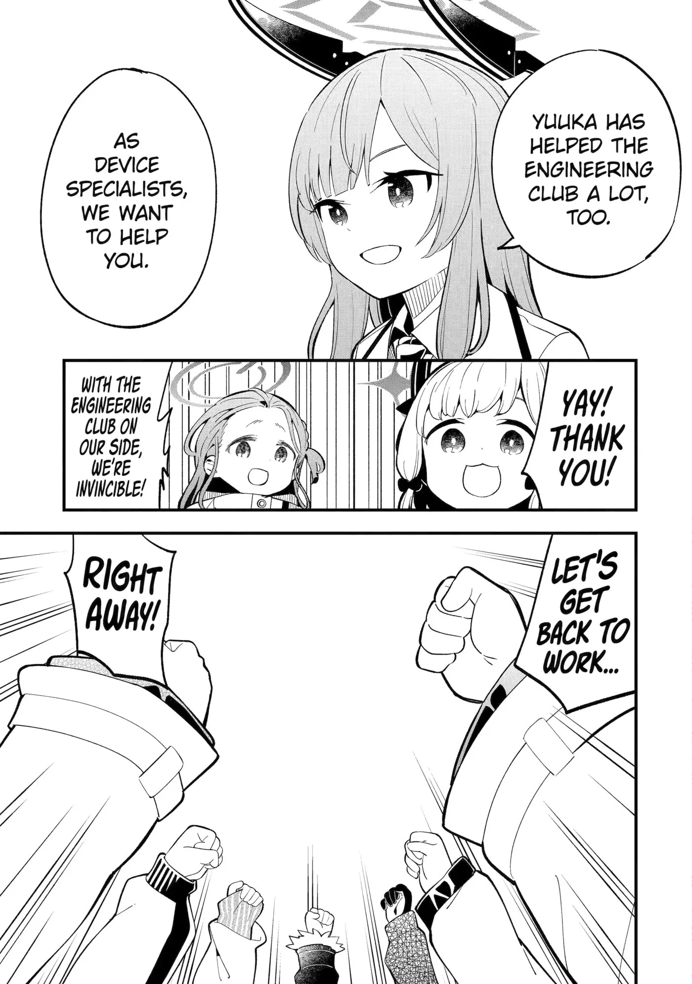Blue Archive: Game Kaihatsubu Daibouken! Chapter 12 page 13
