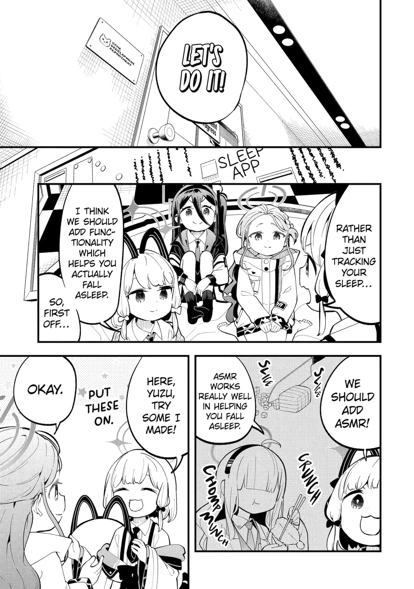 Blue Archive: Game Kaihatsubu Daibouken! Chapter 12 page 5