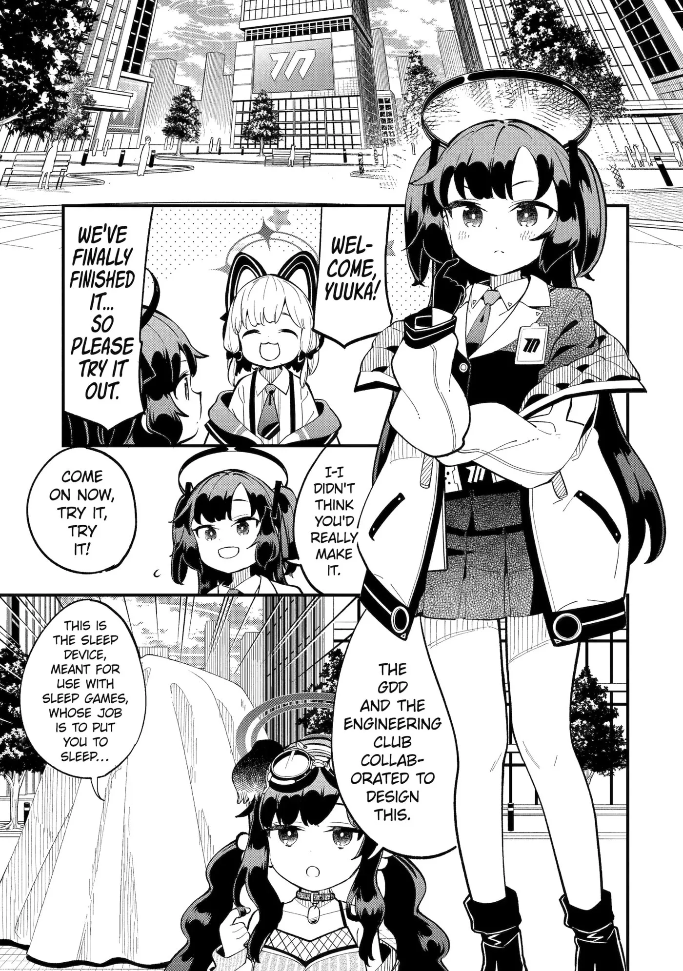 Blue Archive: Game Kaihatsubu Daibouken! Chapter 12 page 15