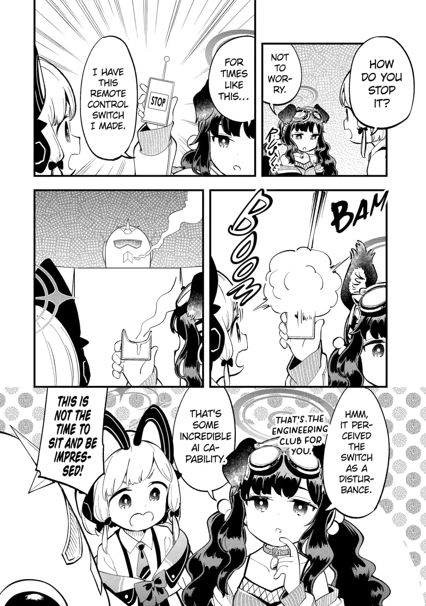 Blue Archive: Game Kaihatsubu Daibouken! Chapter 12 page 22