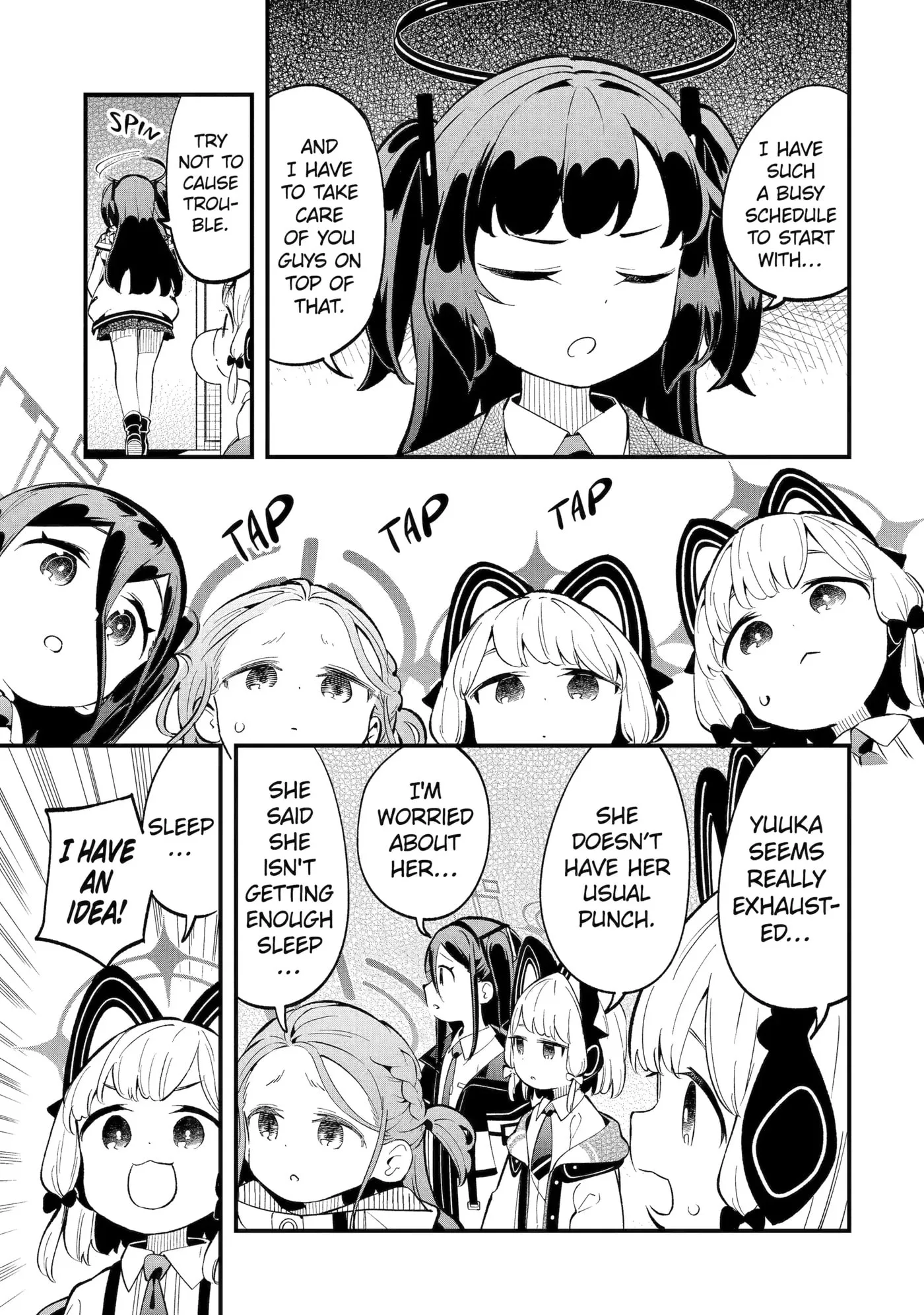 Blue Archive: Game Kaihatsubu Daibouken! Chapter 12 page 3