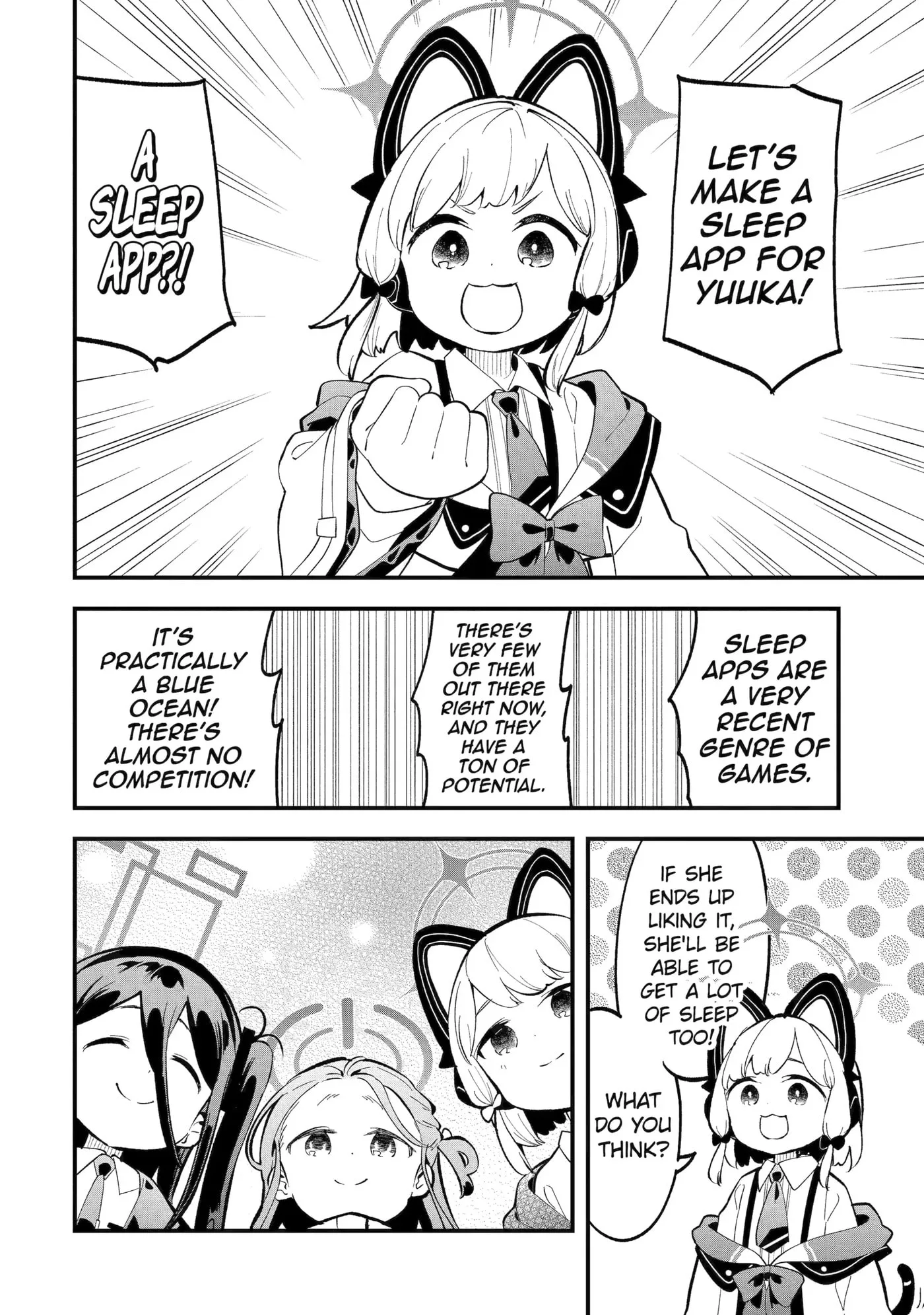 Blue Archive: Game Kaihatsubu Daibouken! Chapter 12 page 4