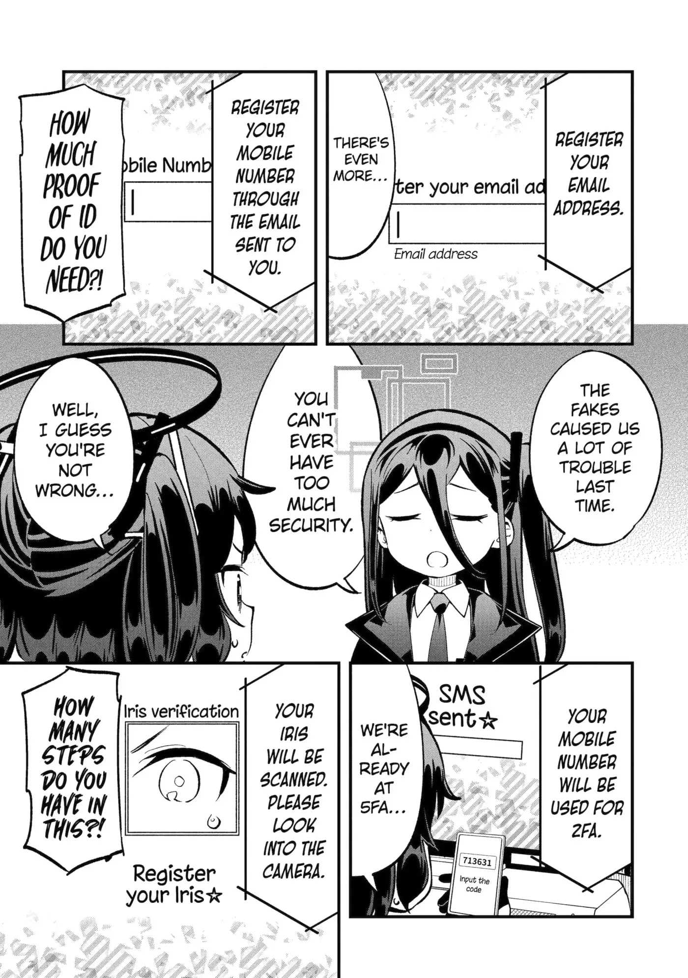 Blue Archive: Game Kaihatsubu Daibouken! Chapter 13 page 13