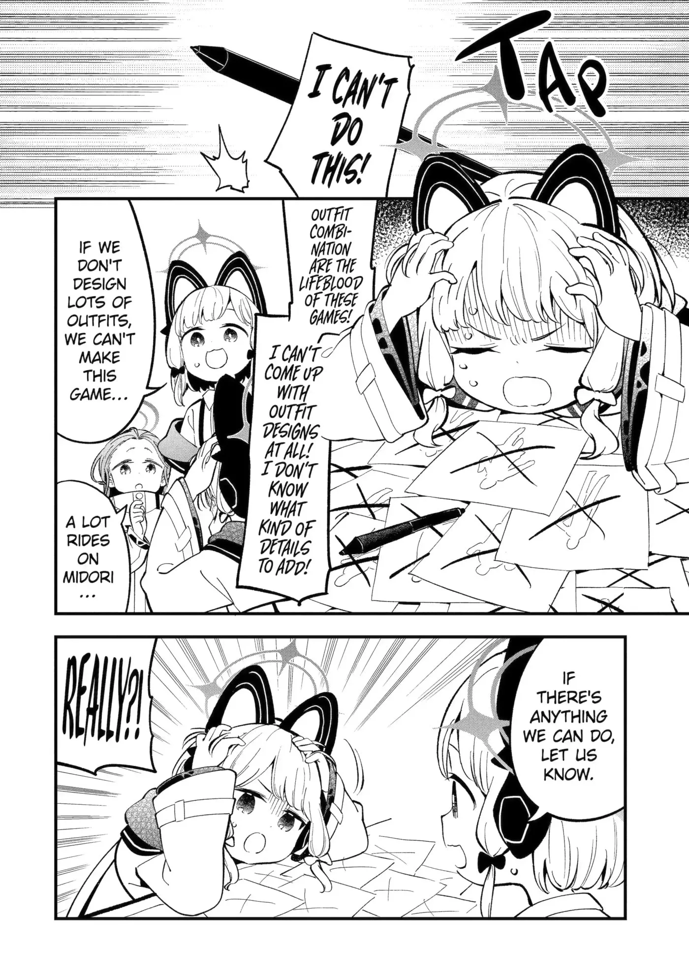 Blue Archive: Game Kaihatsubu Daibouken! Chapter 13 page 4