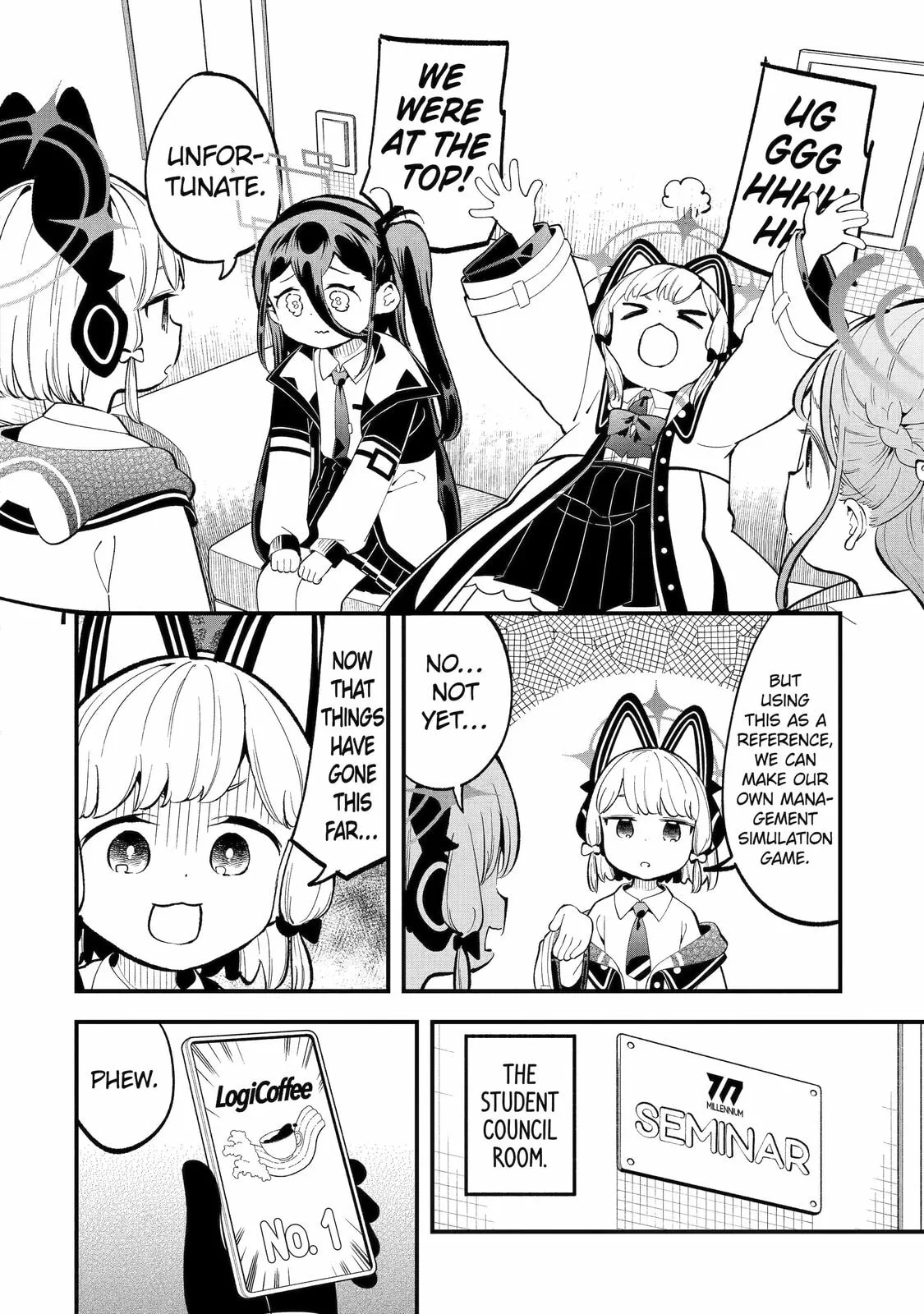 Blue Archive: Game Kaihatsubu Daibouken! Chapter 14.5 page 6