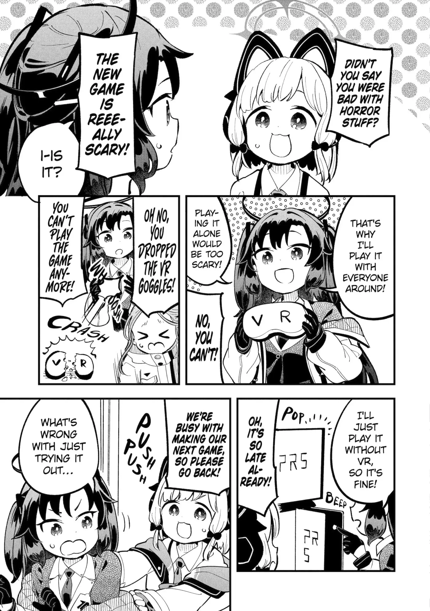 Blue Archive: Game Kaihatsubu Daibouken! Chapter 16 page 17