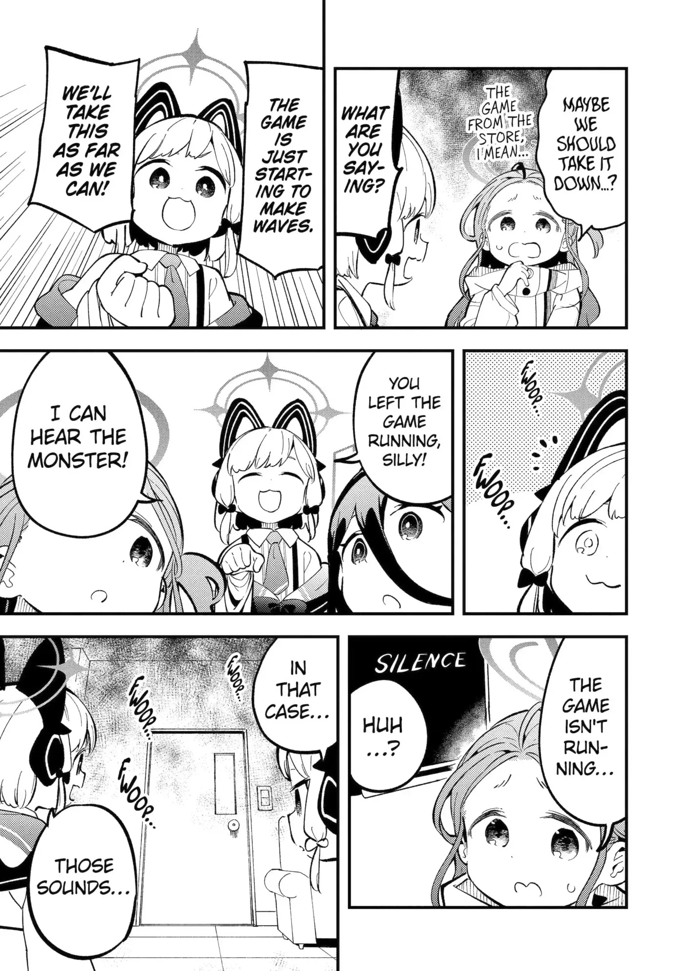 Blue Archive: Game Kaihatsubu Daibouken! Chapter 16 page 19