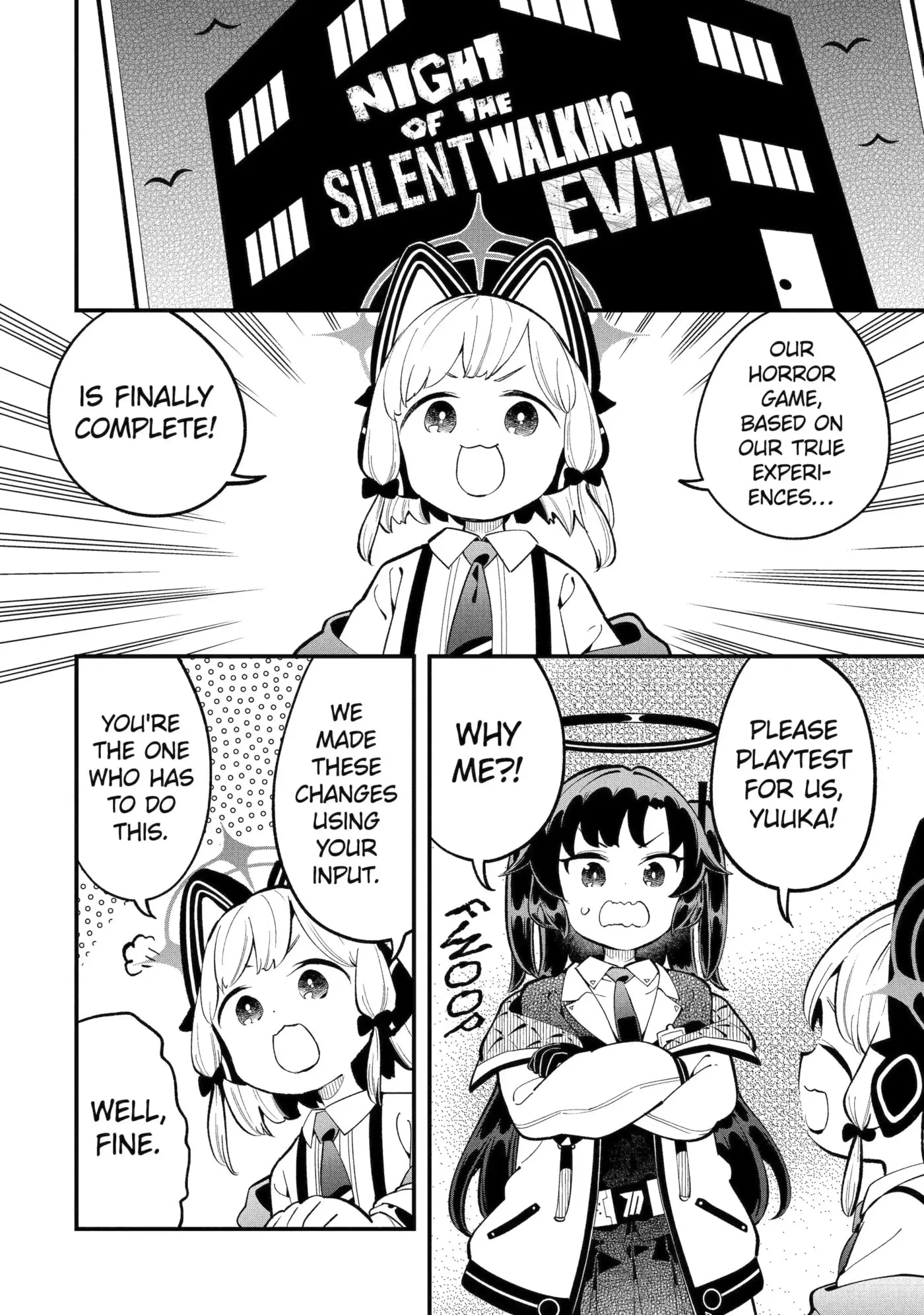 Blue Archive: Game Kaihatsubu Daibouken! Chapter 16 page 8