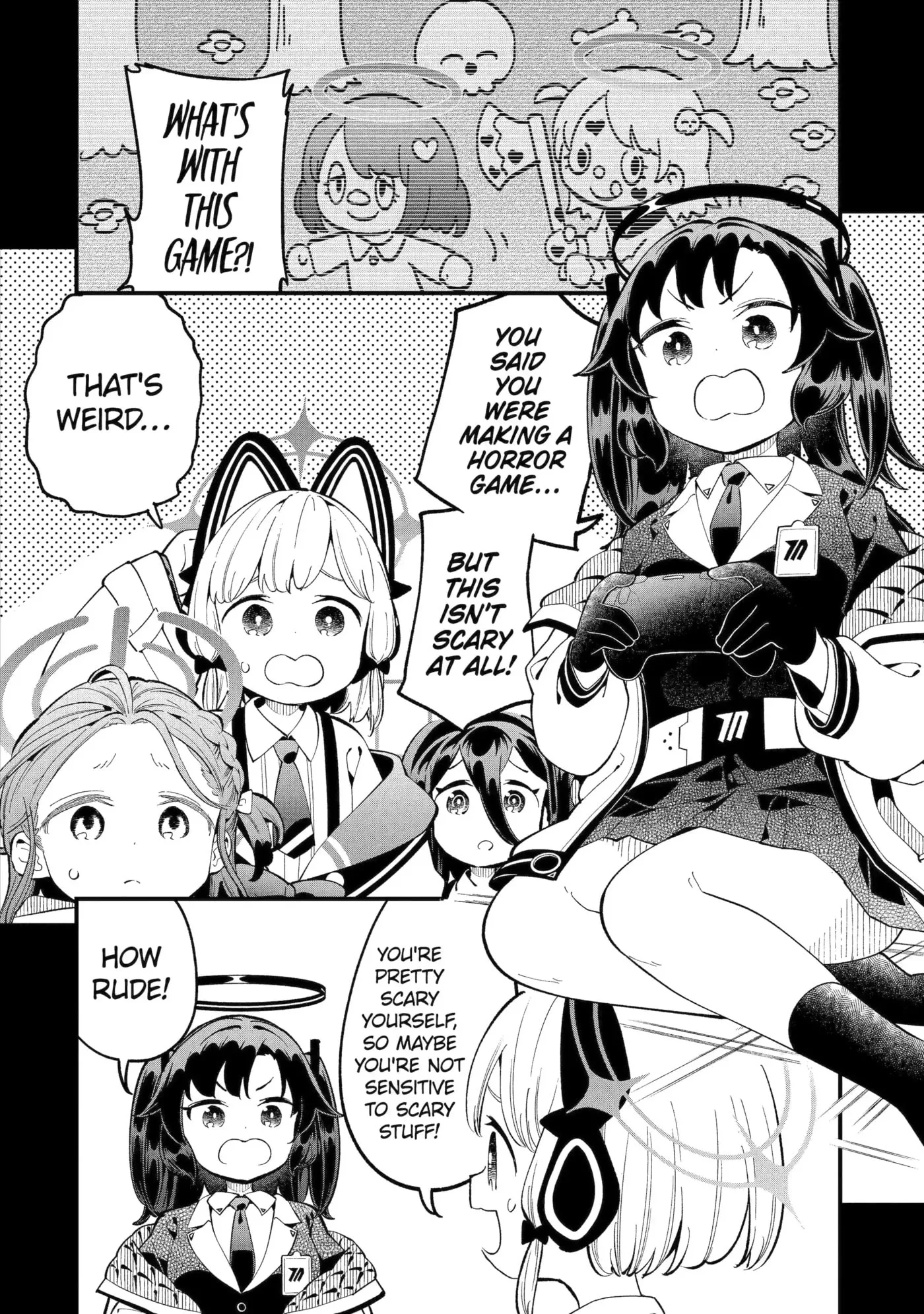 Blue Archive: Game Kaihatsubu Daibouken! Chapter 16 page 2