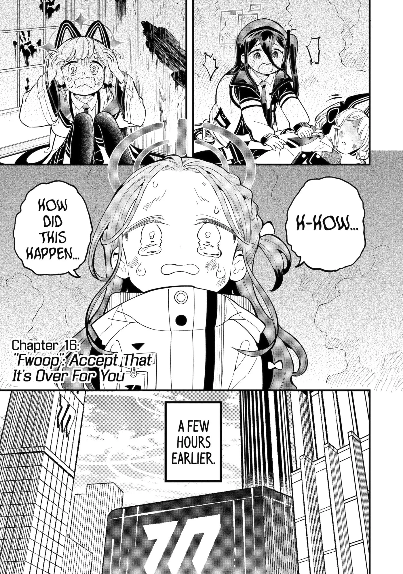 Blue Archive: Game Kaihatsubu Daibouken! Chapter 16 page 1