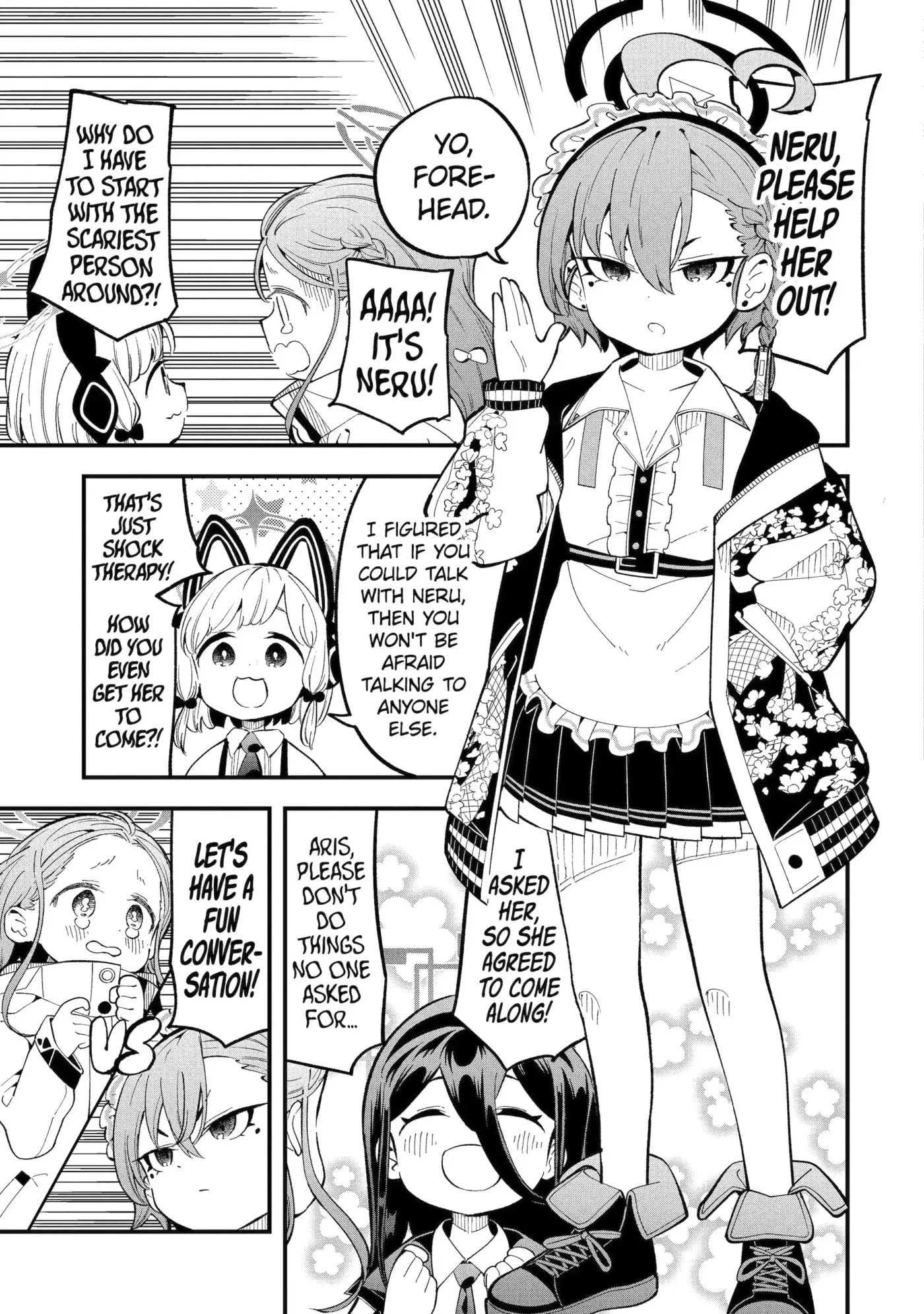 Blue Archive: Game Kaihatsubu Daibouken! Chapter 17 page 11