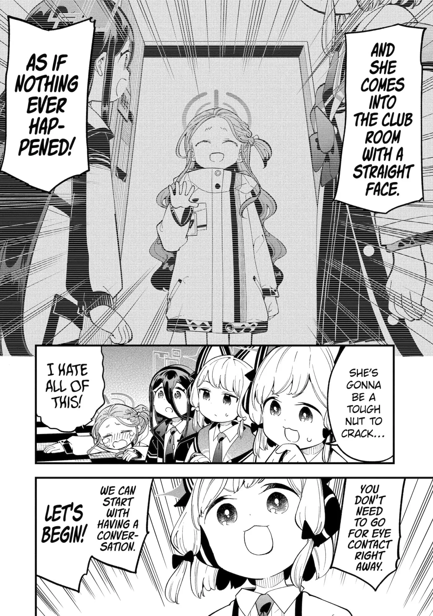 Blue Archive: Game Kaihatsubu Daibouken! Chapter 17 page 10