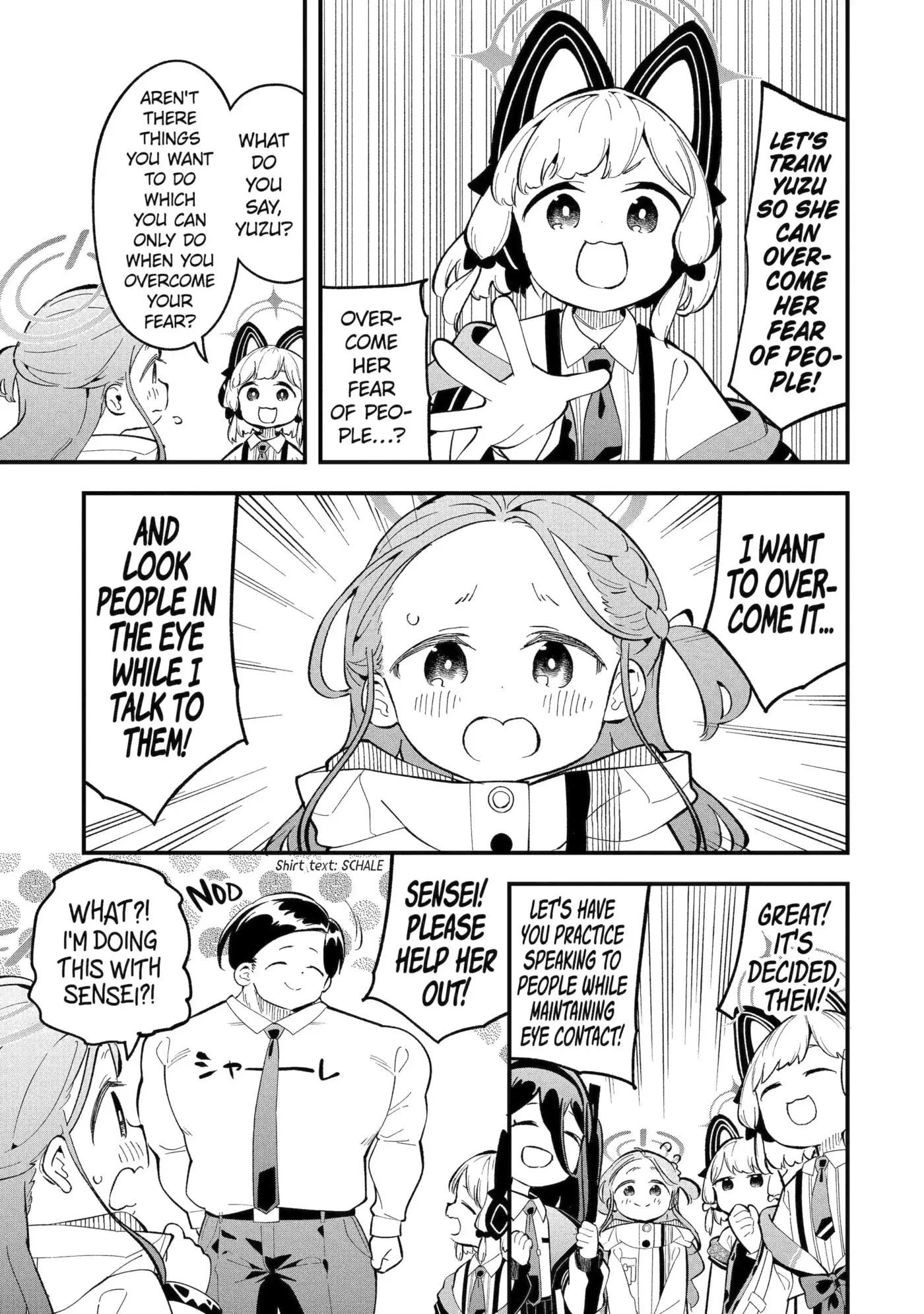 Blue Archive: Game Kaihatsubu Daibouken! Chapter 17 page 3