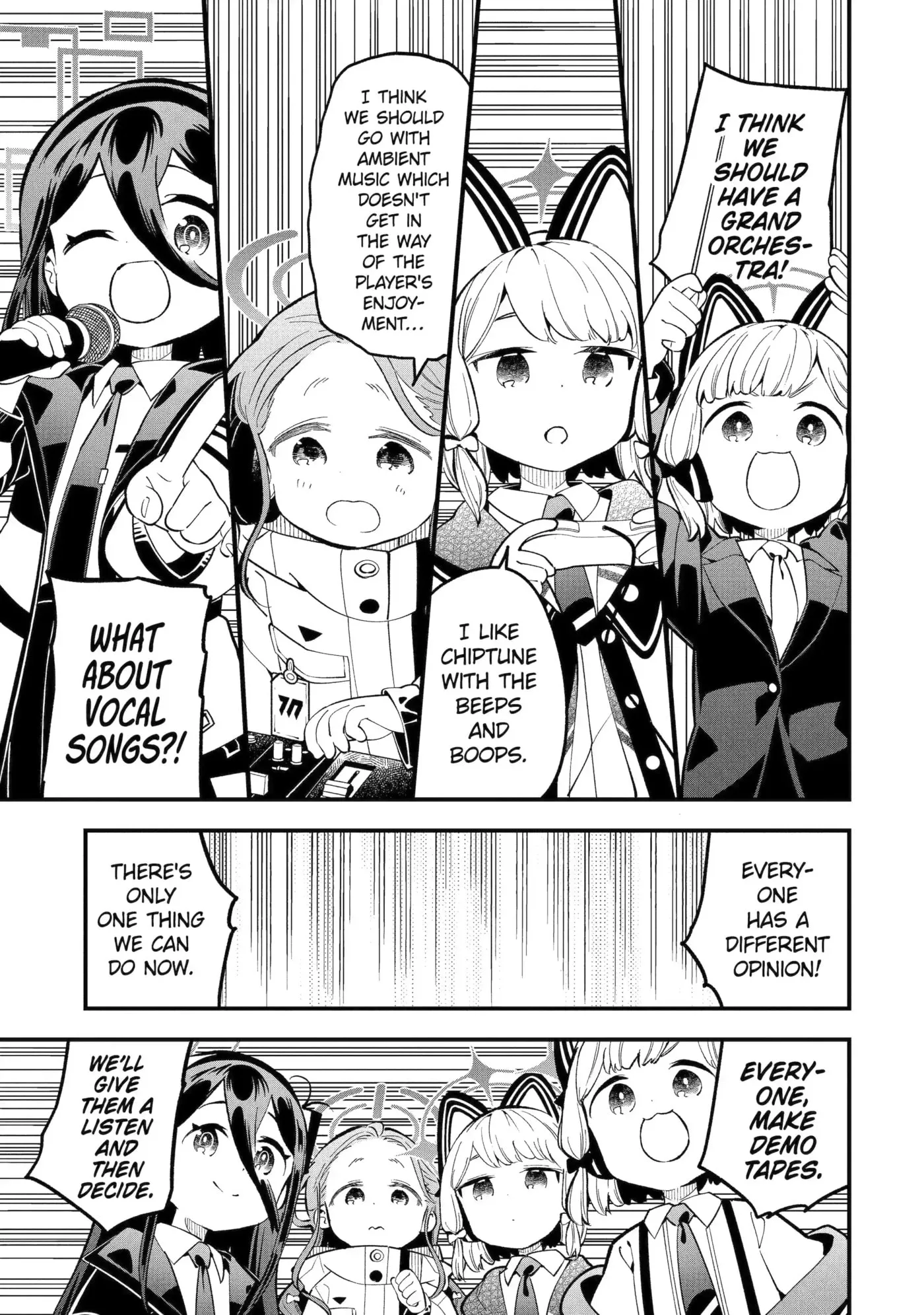Blue Archive: Game Kaihatsubu Daibouken! Chapter 18 page 3