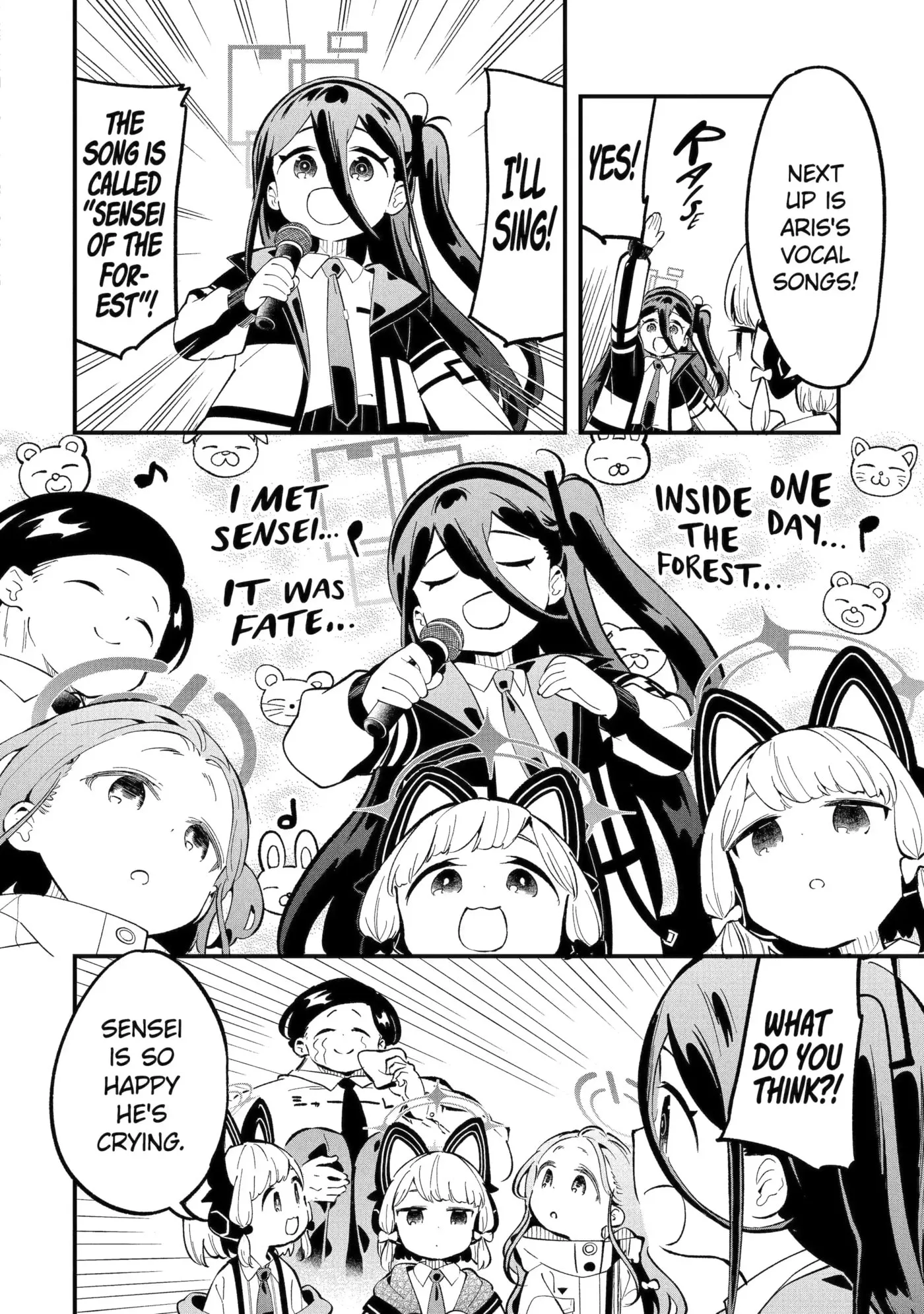 Blue Archive: Game Kaihatsubu Daibouken! Chapter 18 page 8
