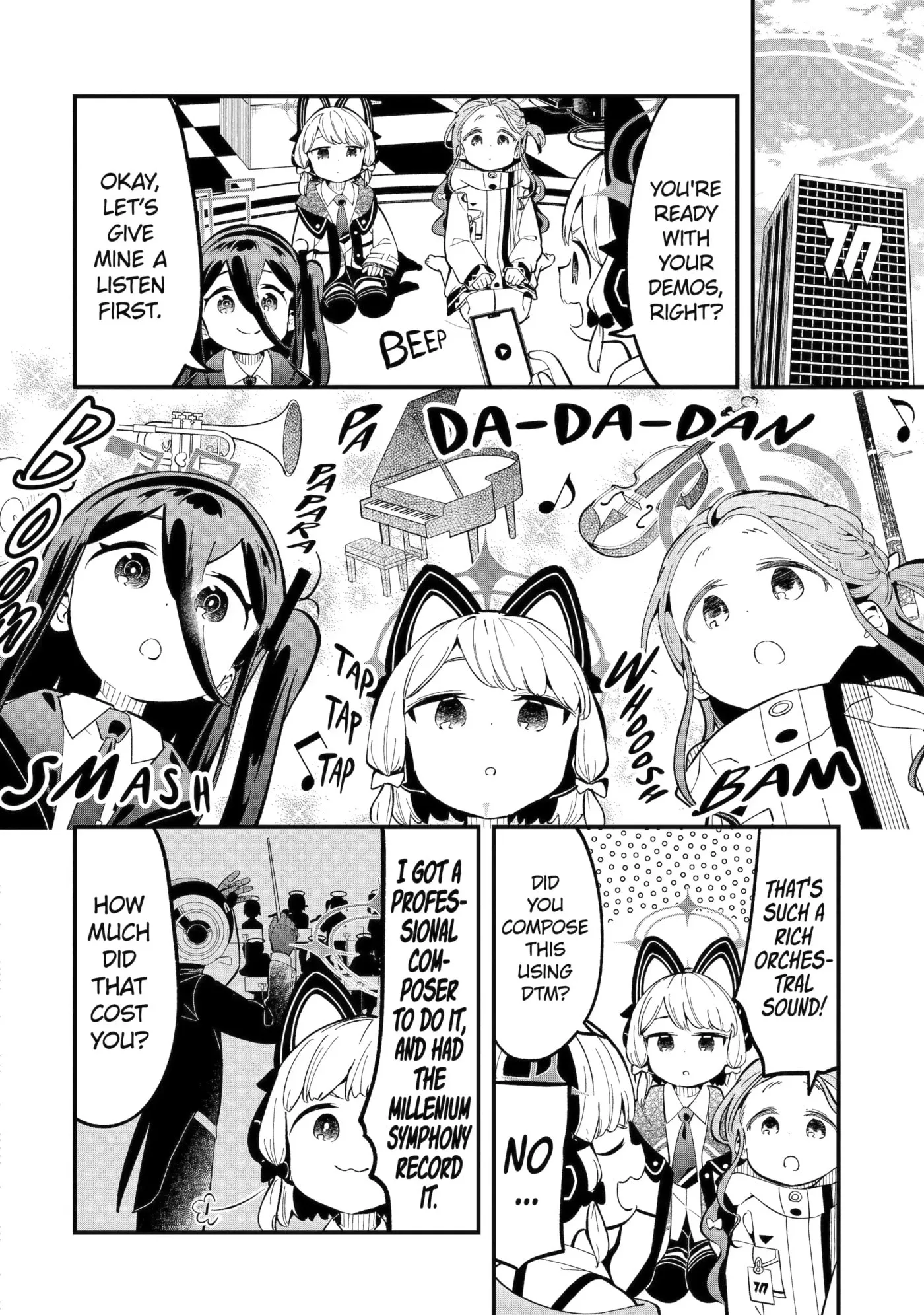 Blue Archive: Game Kaihatsubu Daibouken! Chapter 18 page 4