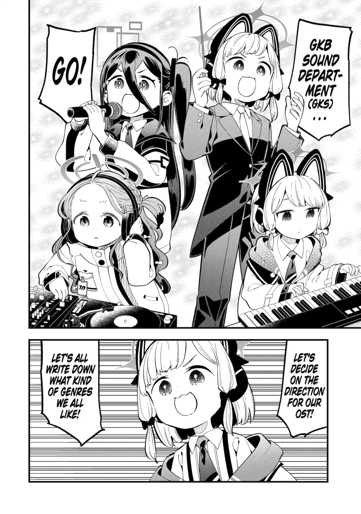 Blue Archive: Game Kaihatsubu Daibouken! Chapter 18 page 2