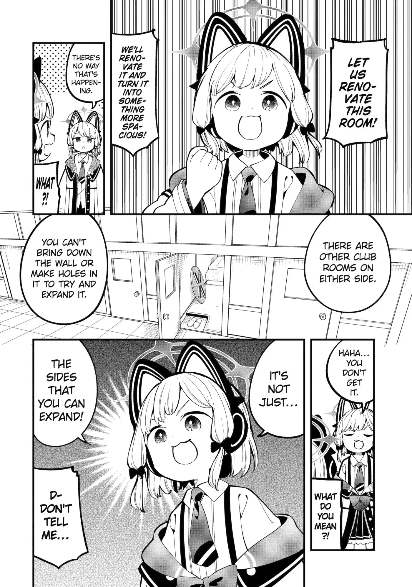 Blue Archive: Game Kaihatsubu Daibouken! Chapter 19 page 4