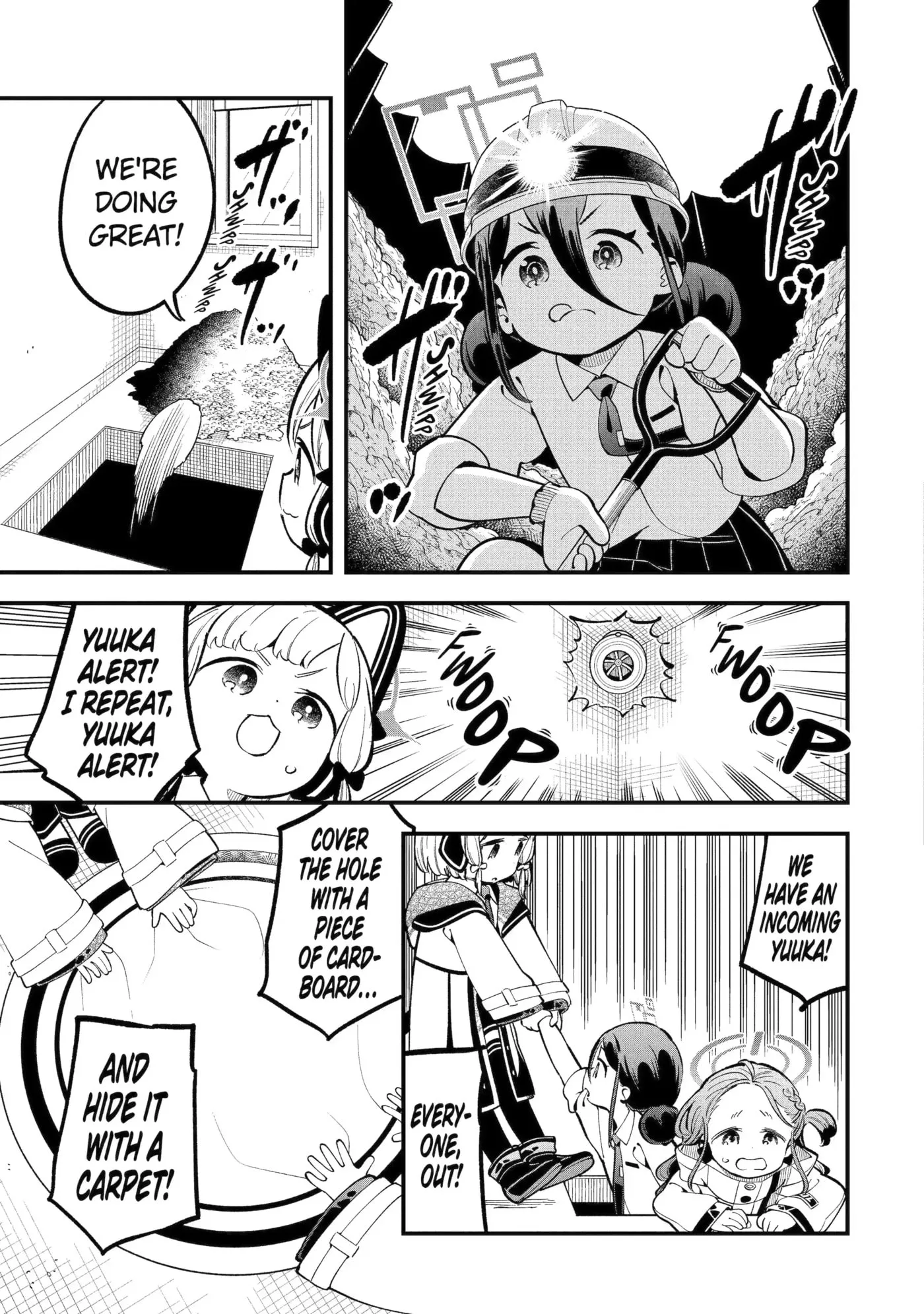 Blue Archive: Game Kaihatsubu Daibouken! Chapter 19 page 7
