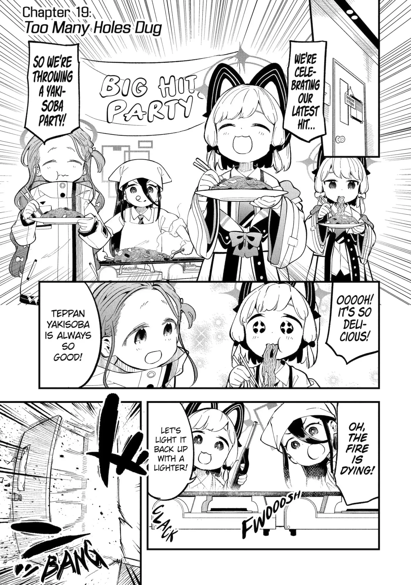 Blue Archive: Game Kaihatsubu Daibouken! Chapter 19 page 1