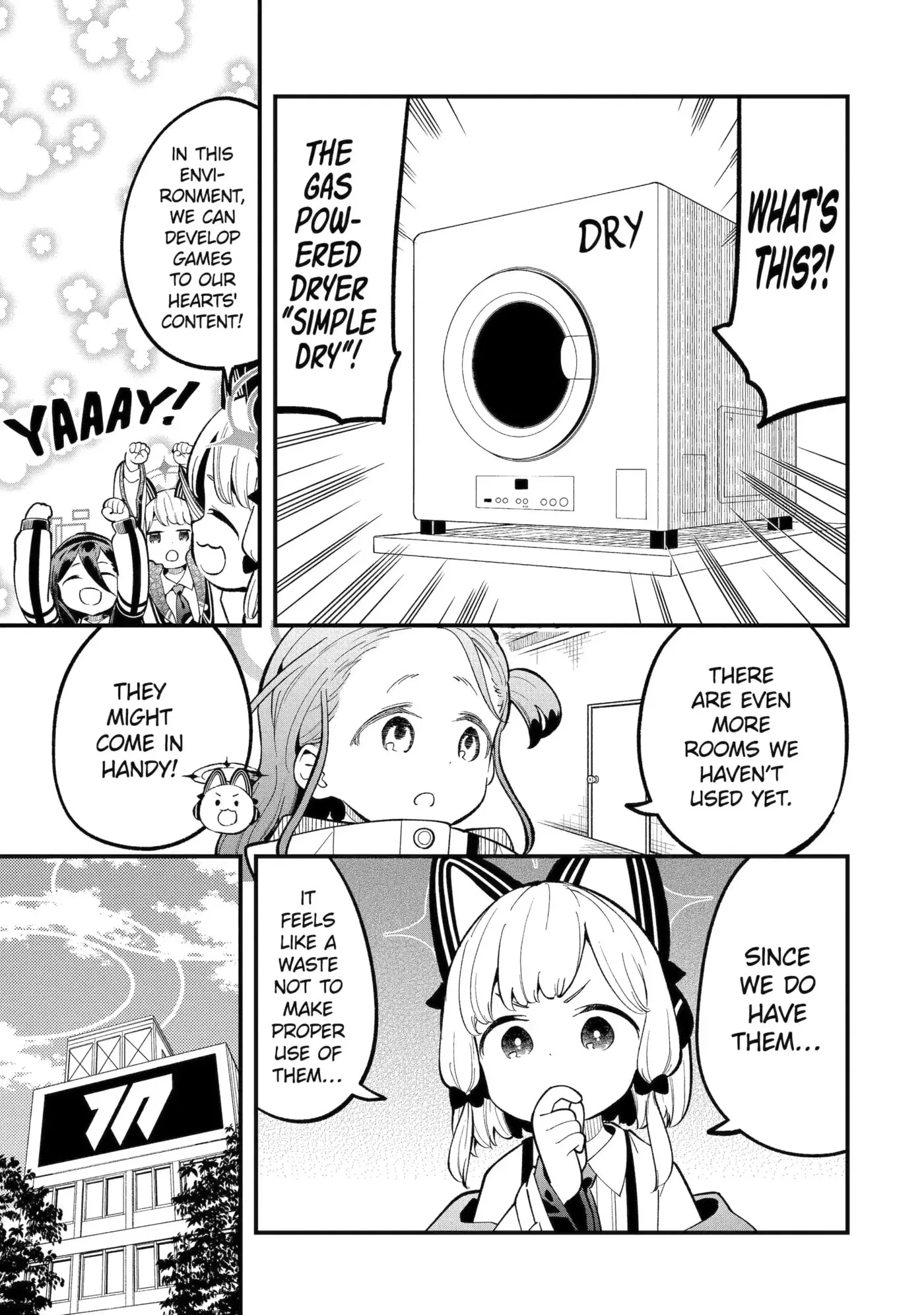 Blue Archive: Game Kaihatsubu Daibouken! Chapter 19 page 17