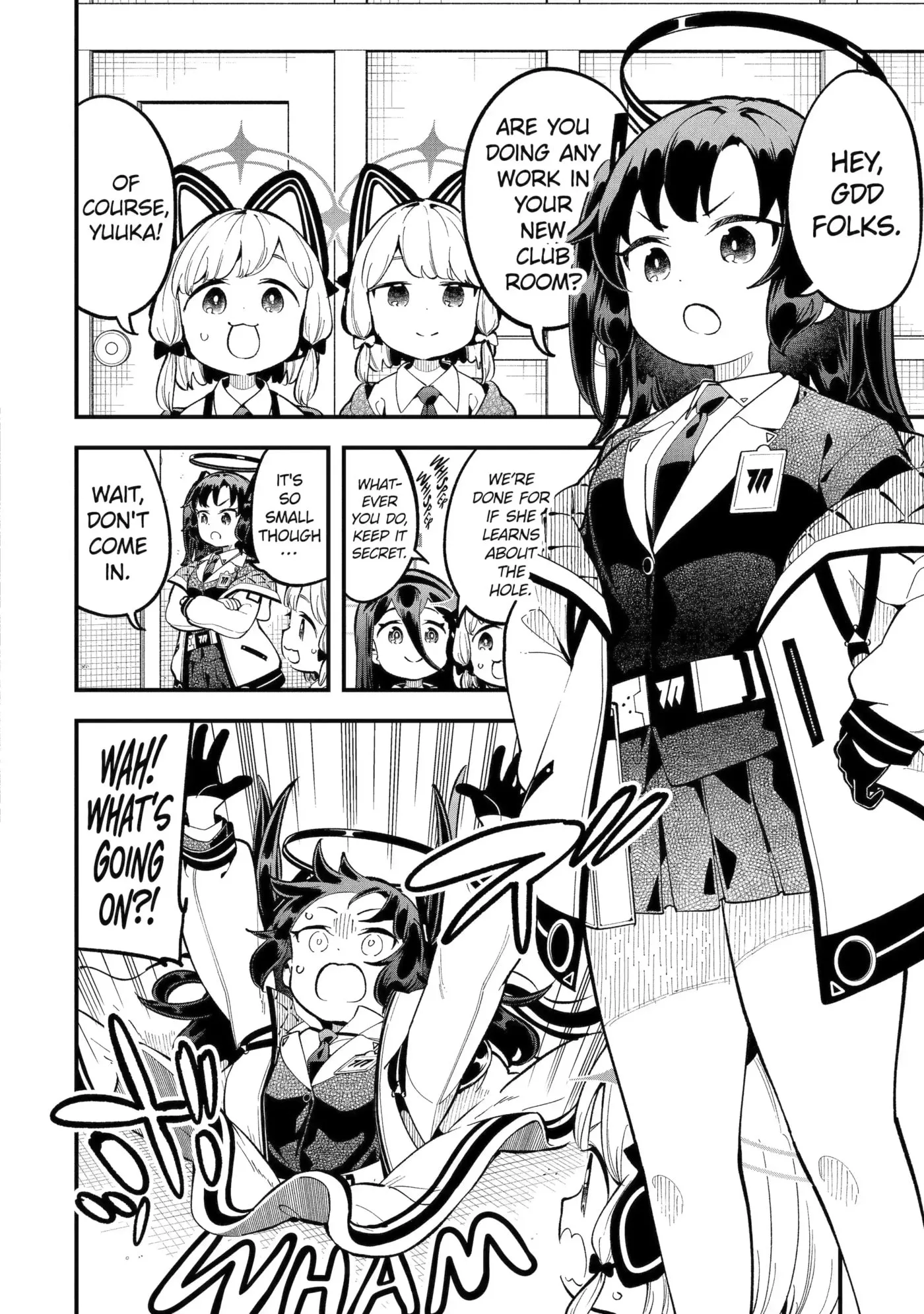 Blue Archive: Game Kaihatsubu Daibouken! Chapter 19 page 8