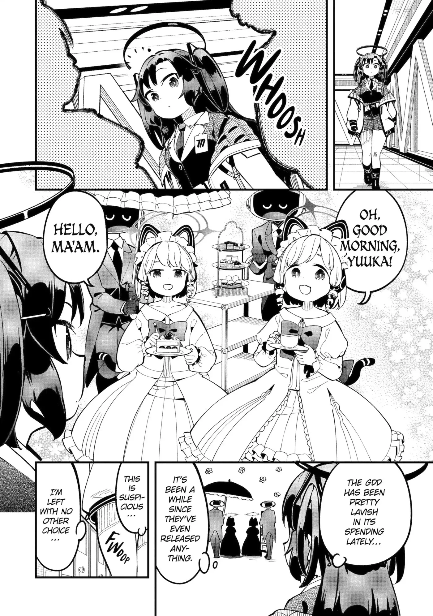 Blue Archive: Game Kaihatsubu Daibouken! Chapter 19 page 18