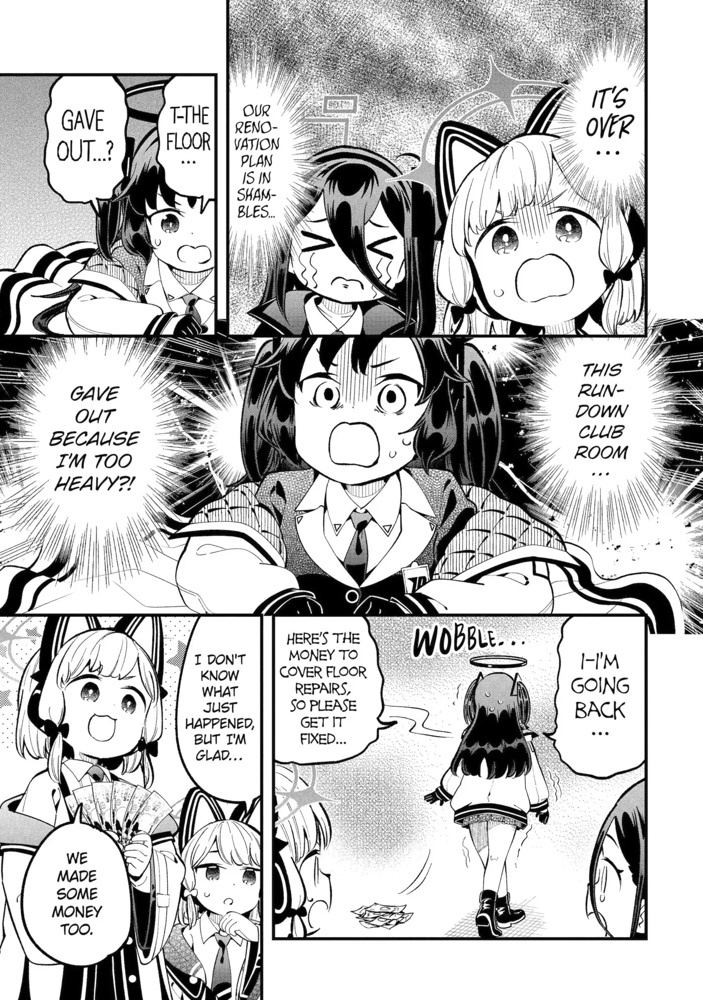 Blue Archive: Game Kaihatsubu Daibouken! Chapter 19 page 9