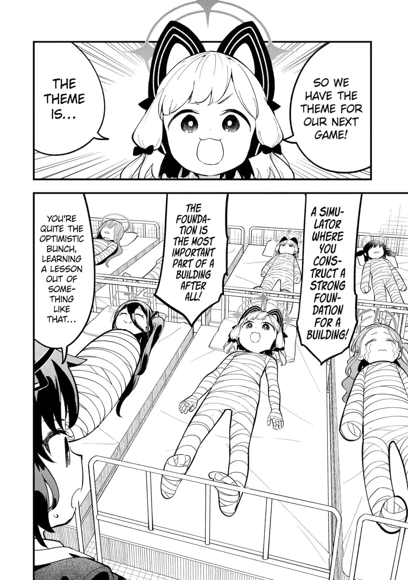 Blue Archive: Game Kaihatsubu Daibouken! Chapter 19 page 32