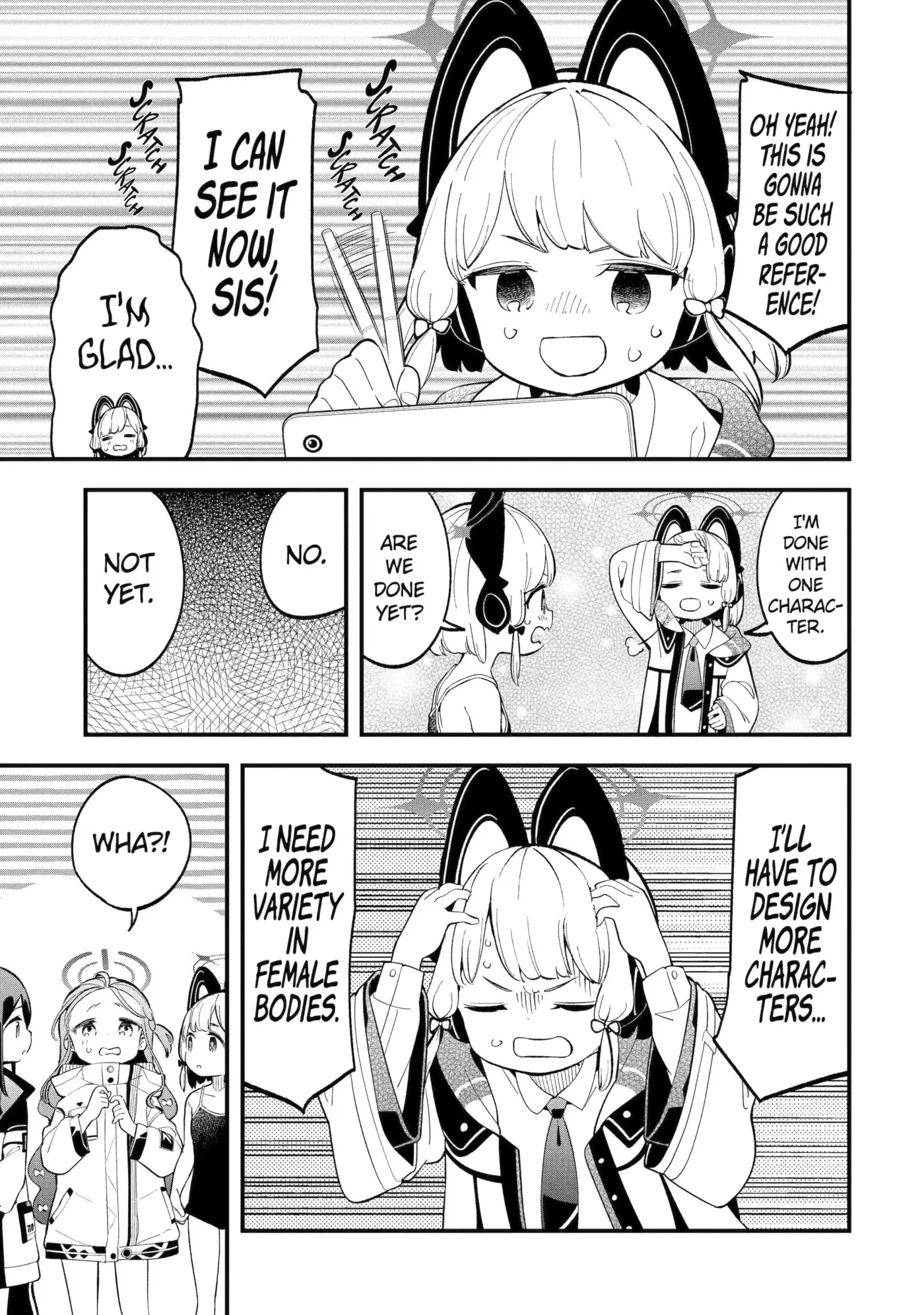 Blue Archive: Game Kaihatsubu Daibouken! Chapter 2 page 13