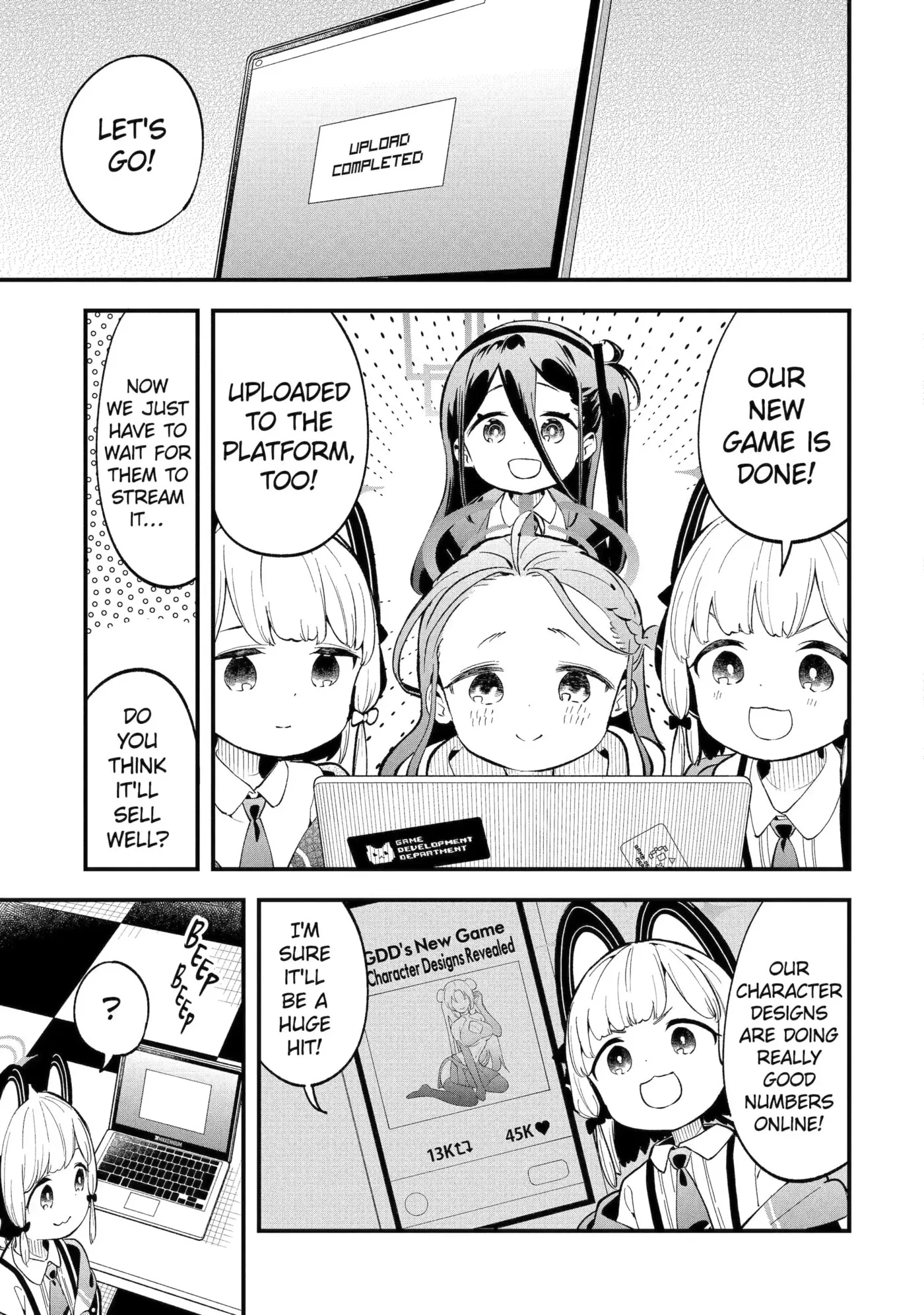 Blue Archive: Game Kaihatsubu Daibouken! Chapter 2 page 17