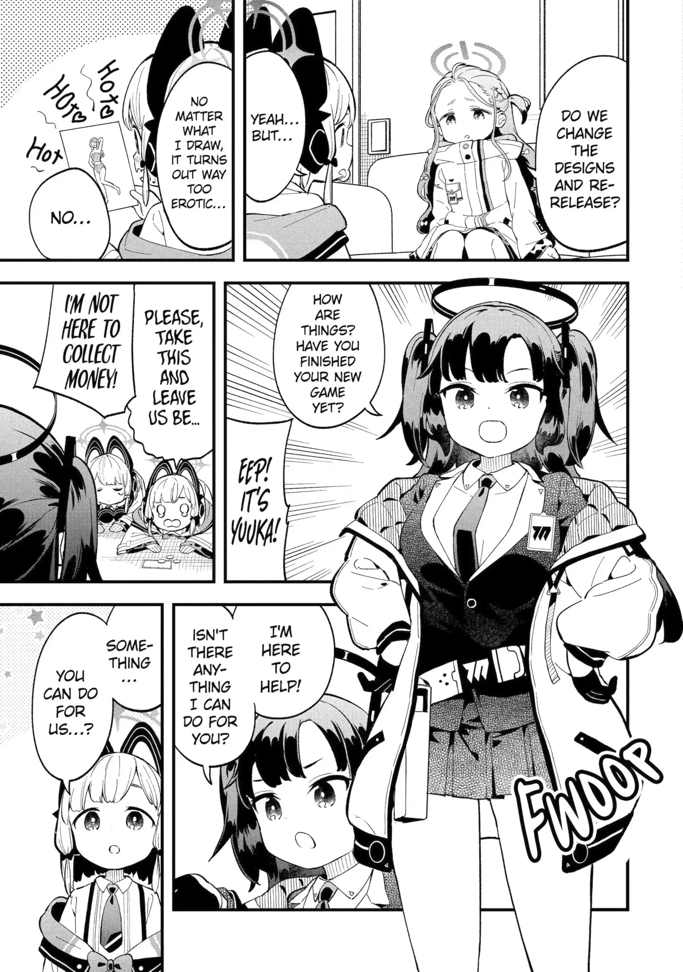 Blue Archive: Game Kaihatsubu Daibouken! Chapter 2 page 19