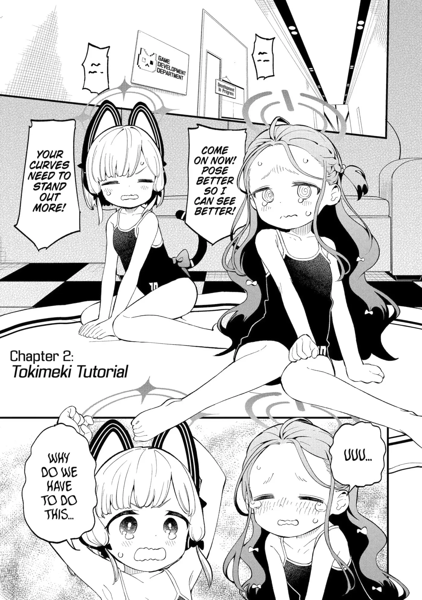 Blue Archive: Game Kaihatsubu Daibouken! Chapter 2 page 1