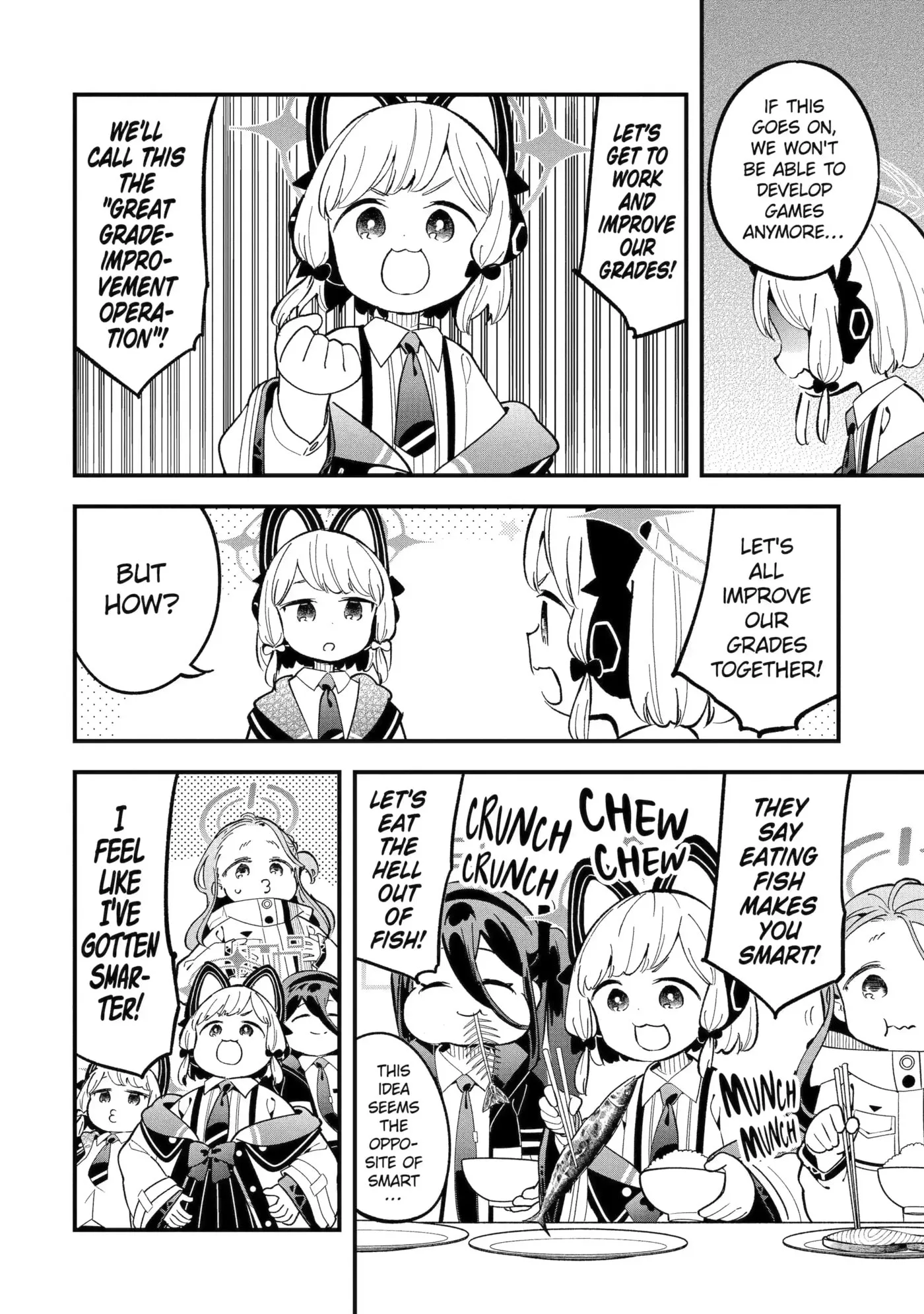 Blue Archive: Game Kaihatsubu Daibouken! Chapter 20 page 4