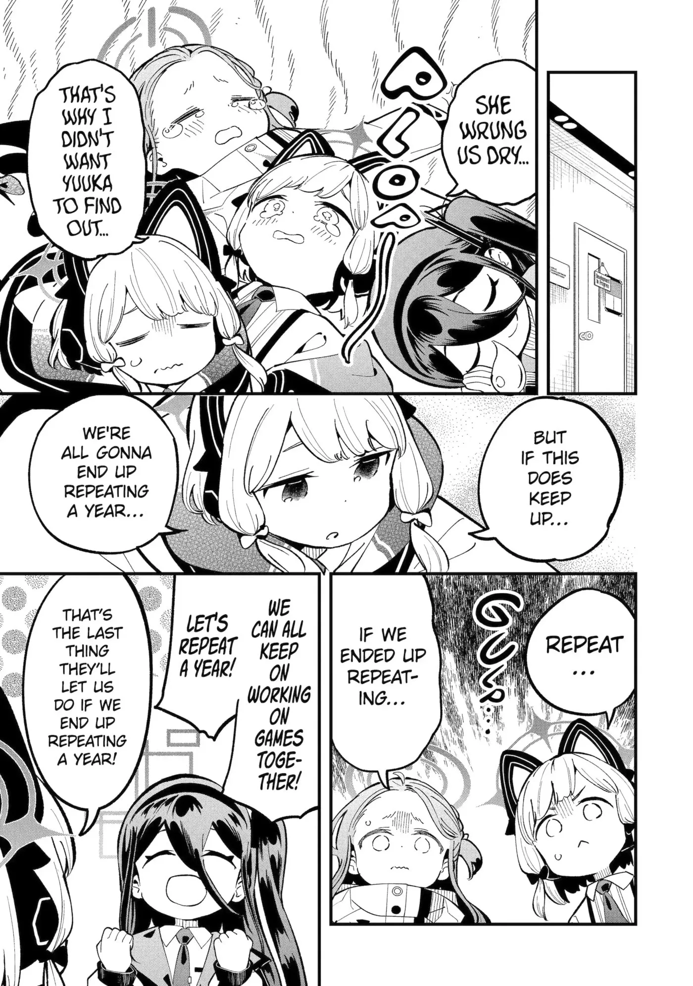 Blue Archive: Game Kaihatsubu Daibouken! Chapter 20 page 3